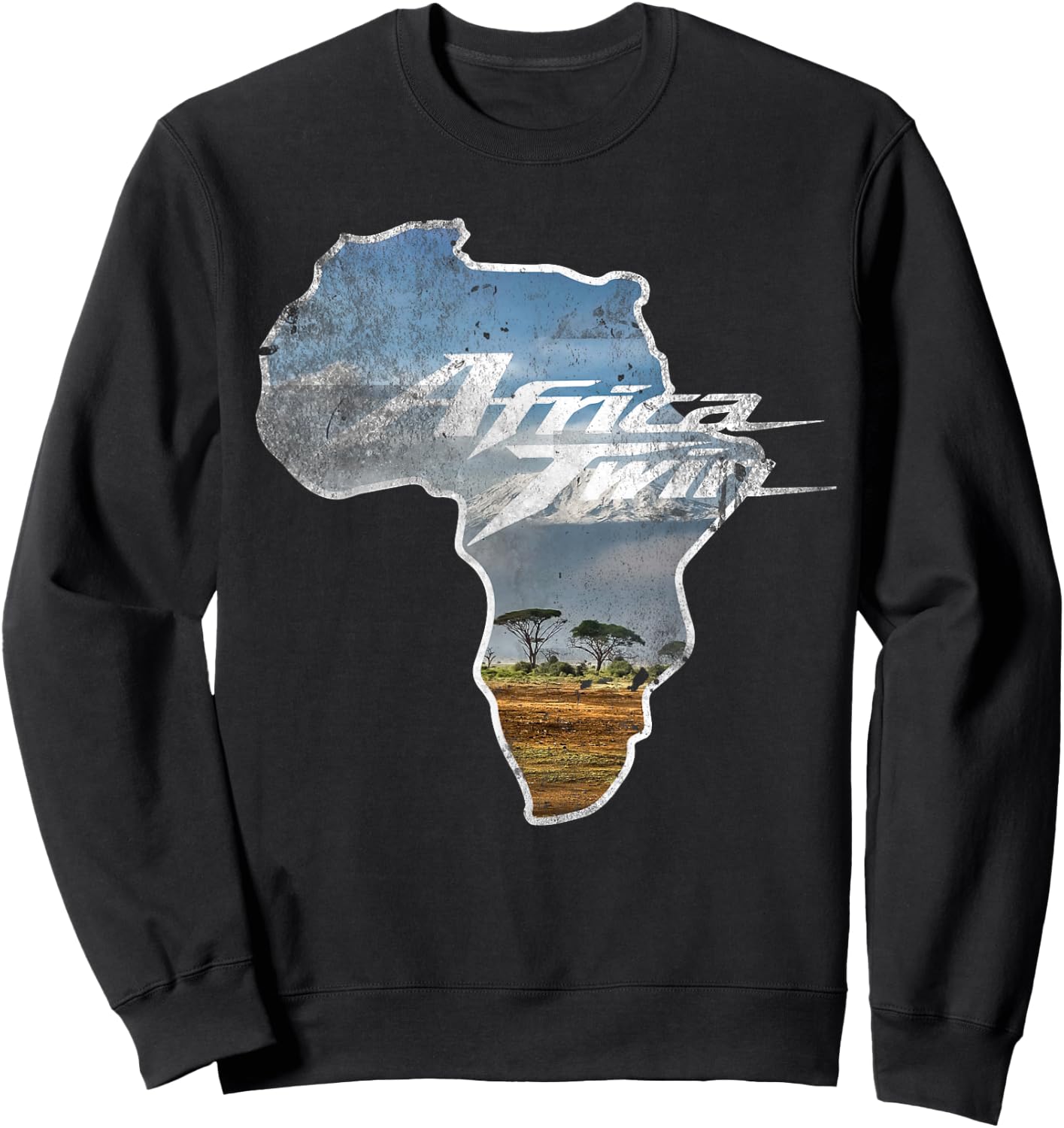 Africa Touring Twin Bike Off-Road & Cross Continent Sweatshirt - Sweatshirt | Black