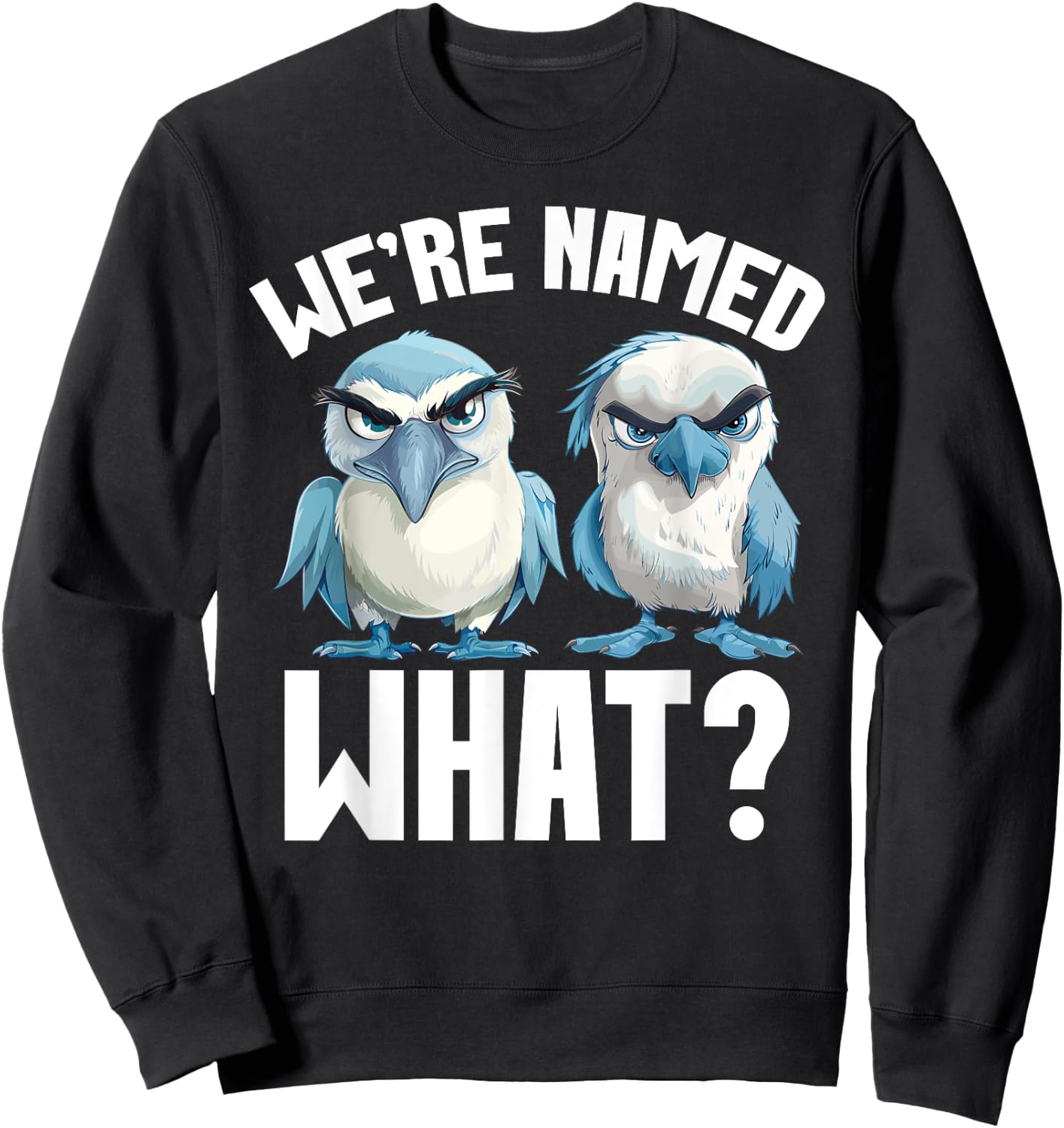 Blue Footed Booby Galapagos Islands Seabird Blue Foot Booty Sweatshirt - Sweatshirt | Black