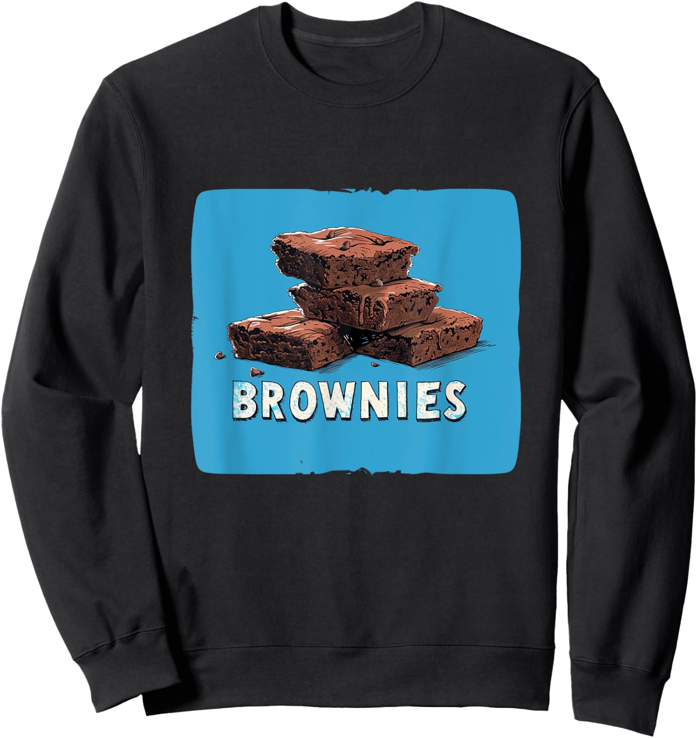 Awesome Brownies Costume for Chocolate Lovers Sweatshirt - Sweatshirt | Black