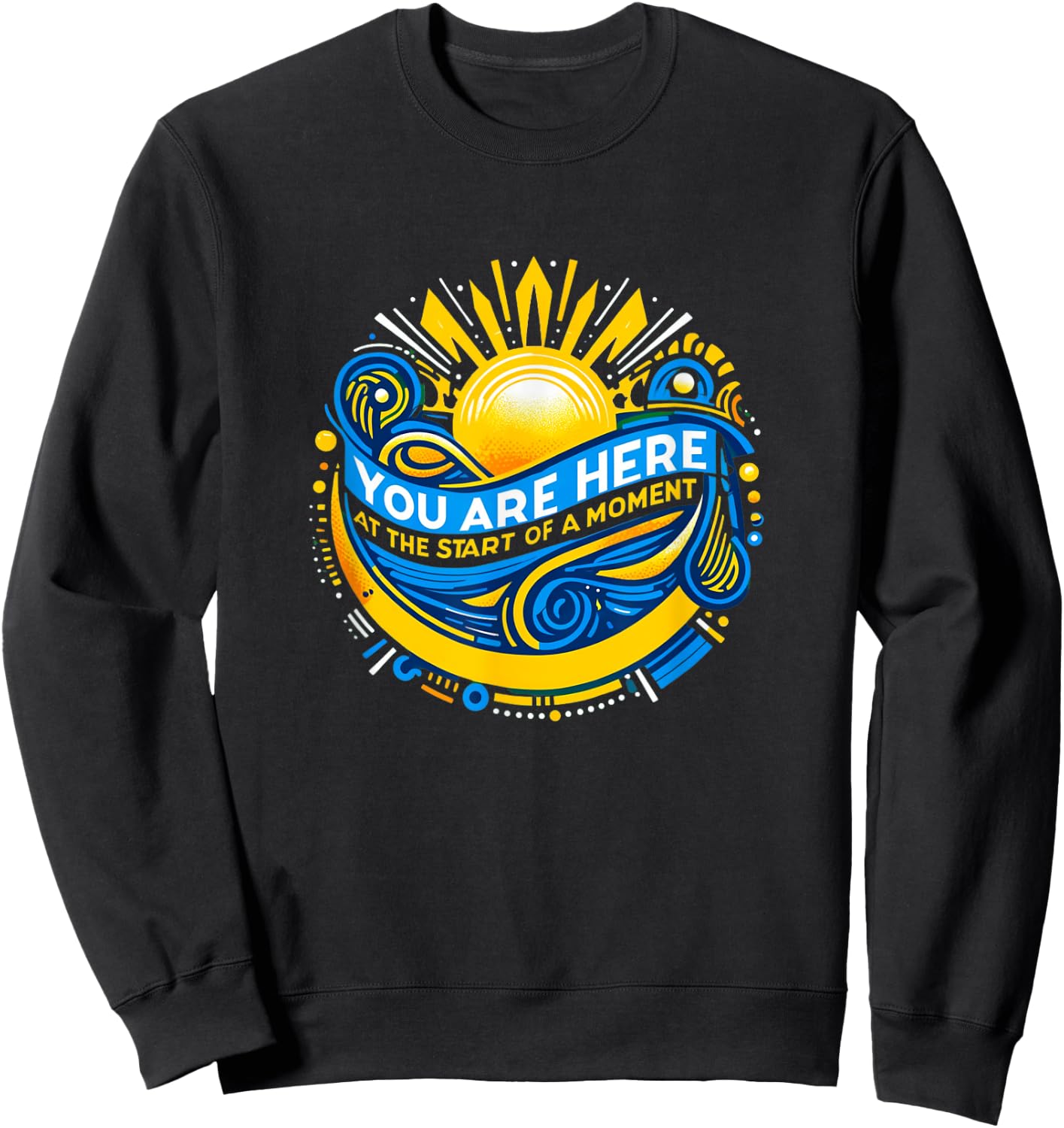 StageNotes You Are Here Come From Away Newfoundland Musical Theatre , Small, Black Sweatshirt - Sweatshirt | Black