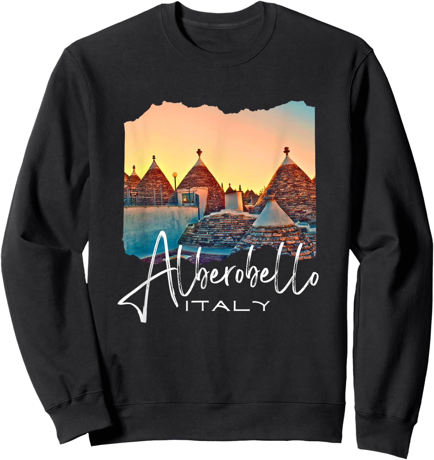Alberobello Sweatshirt - Sweatshirt | Black