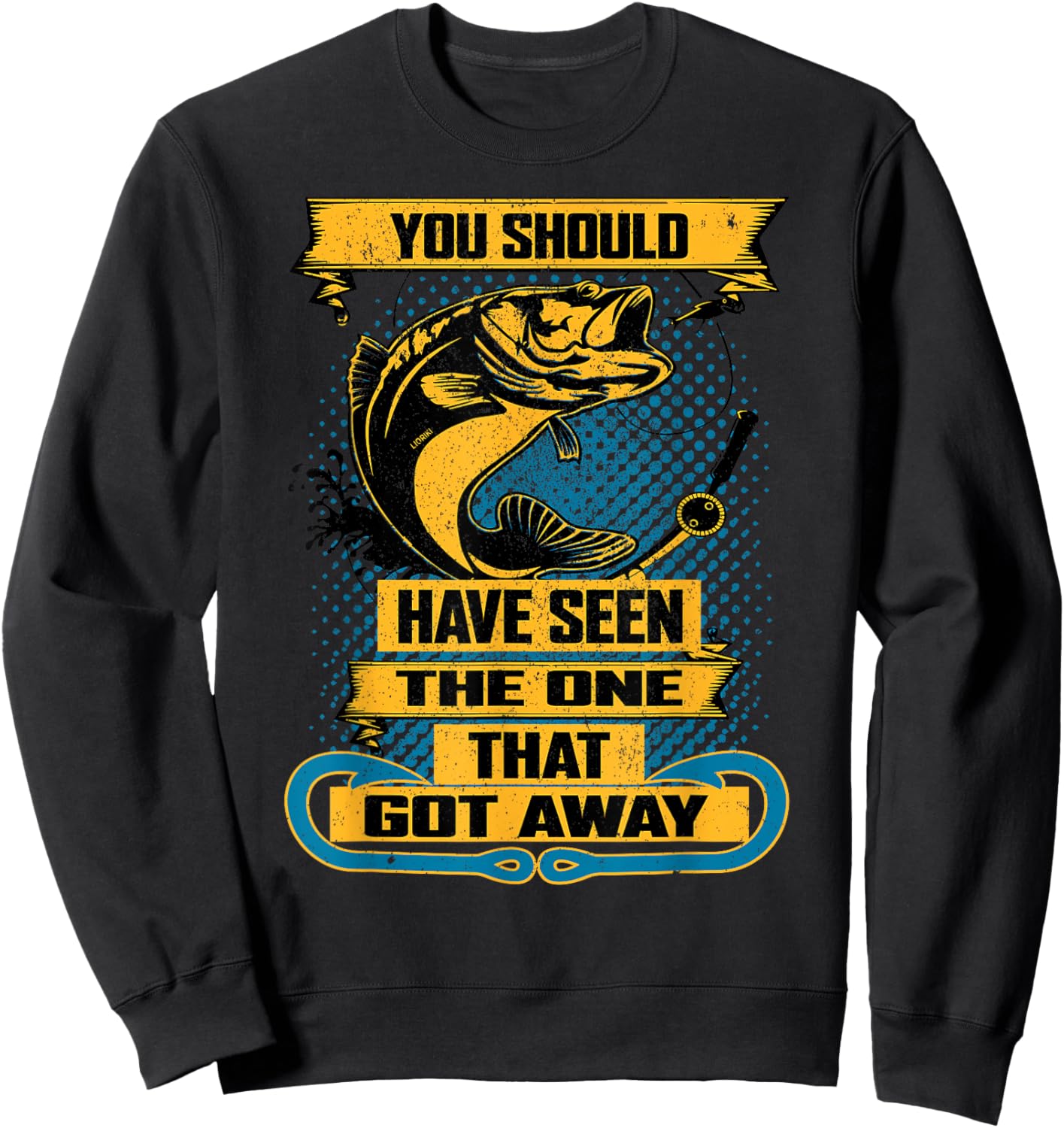 Fun Fishing Shirt You Should Have Seen the One that Got Away Sweatshirt - Sweatshirt | Black
