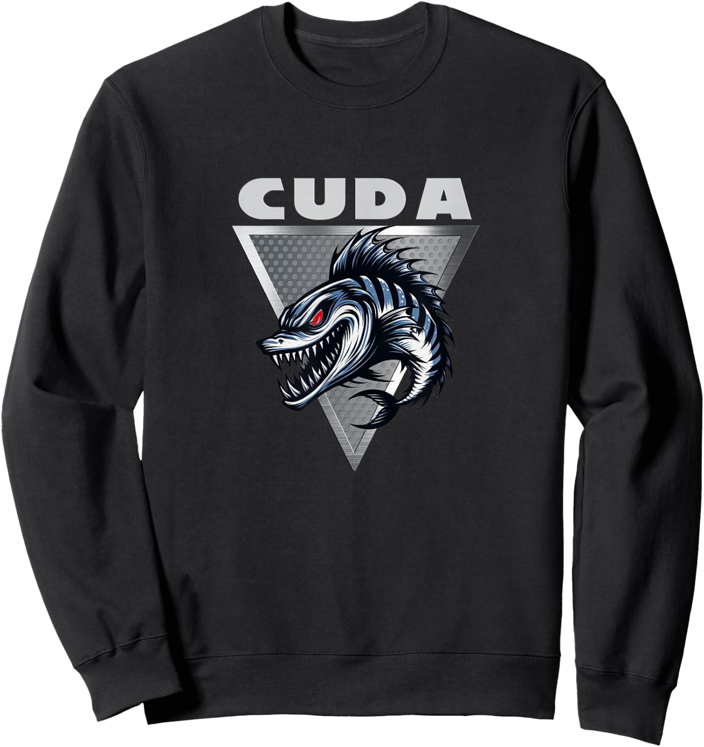 American Muscle Cars, Cuda, Classic Car Sweatshirt - Sweatshirt | Black