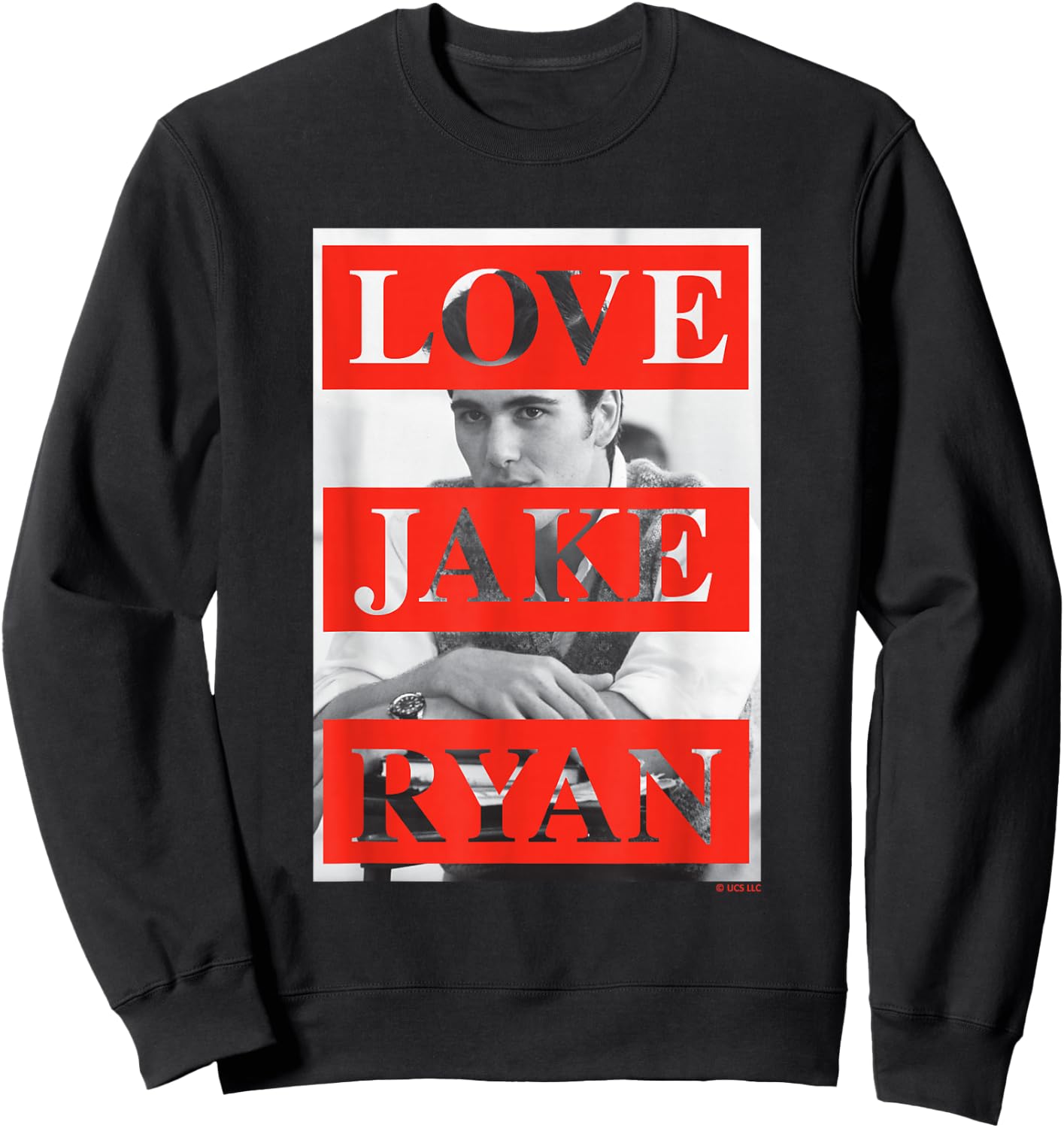 Sixteen Candles Love Jake Ryan Eighties Movie Sweatshirt - Sweatshirt | Black