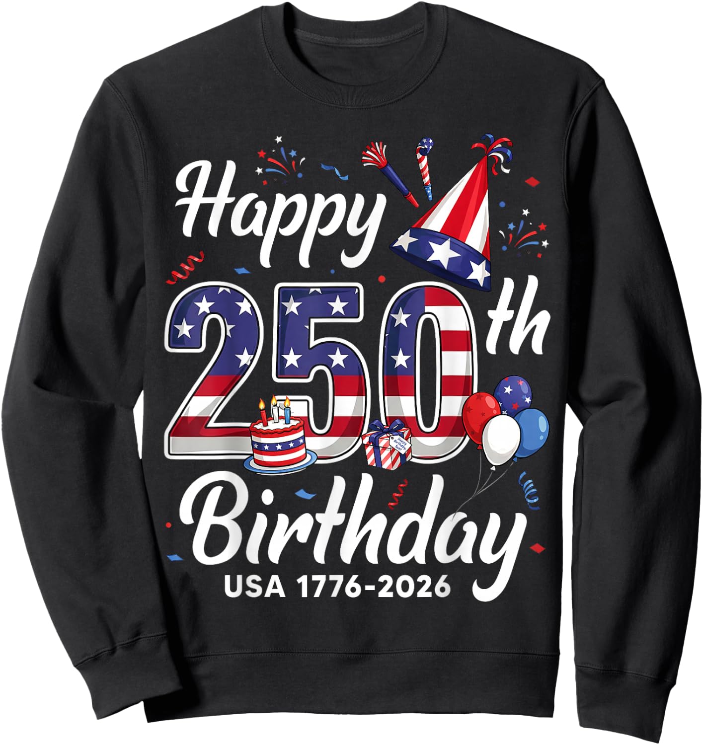 Birthday Sweatshirt - Sweatshirt | Black