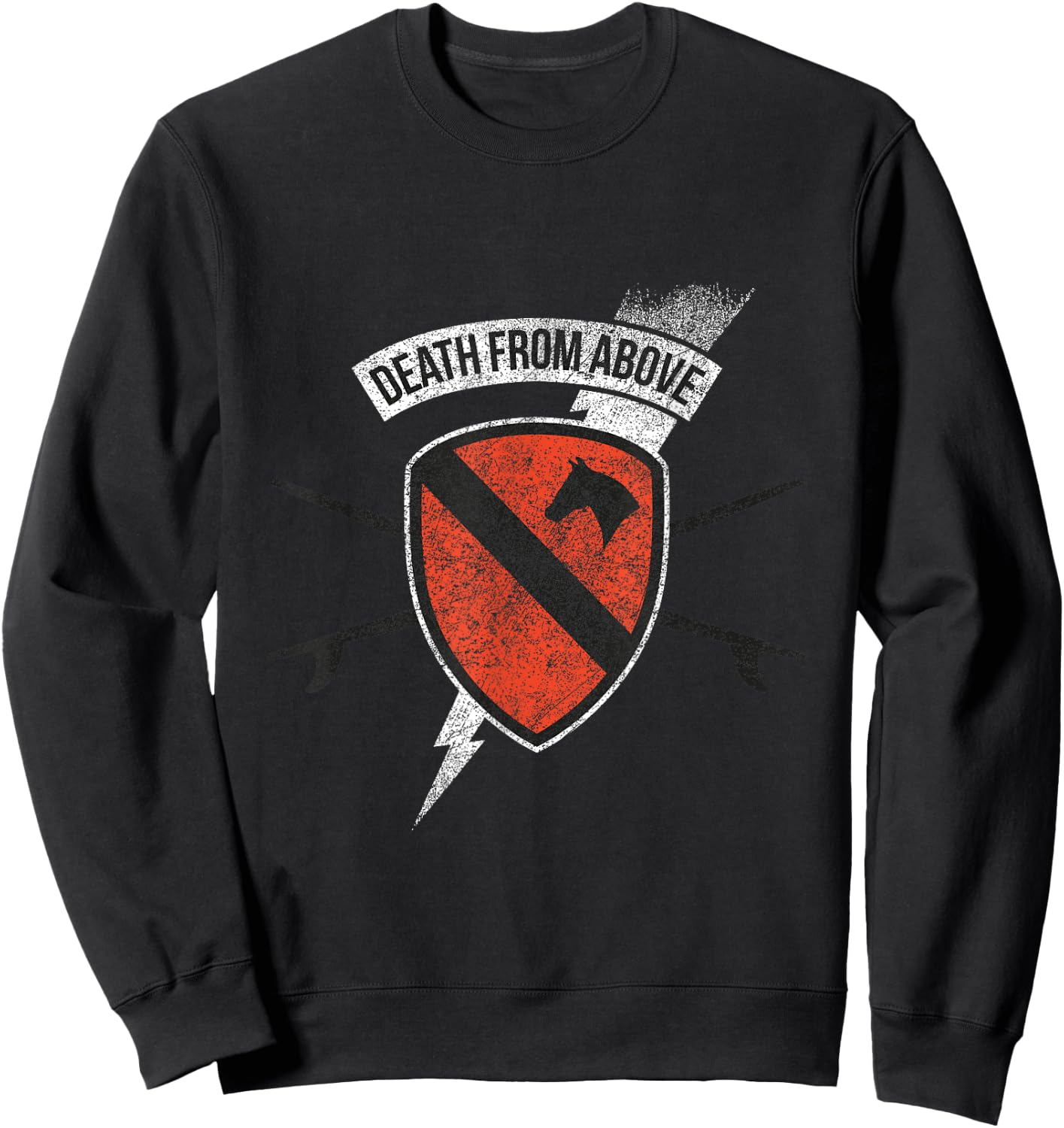 Death from above Sweatshirt - Sweatshirt | Black