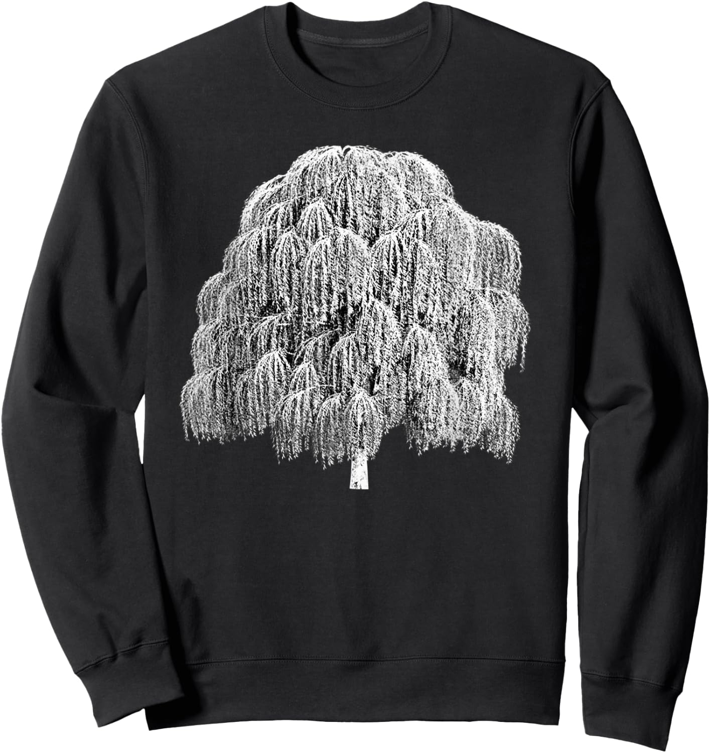 Weeping Willow Tree Arbor Day Shirts Sweatshirt - Sweatshirt | Black