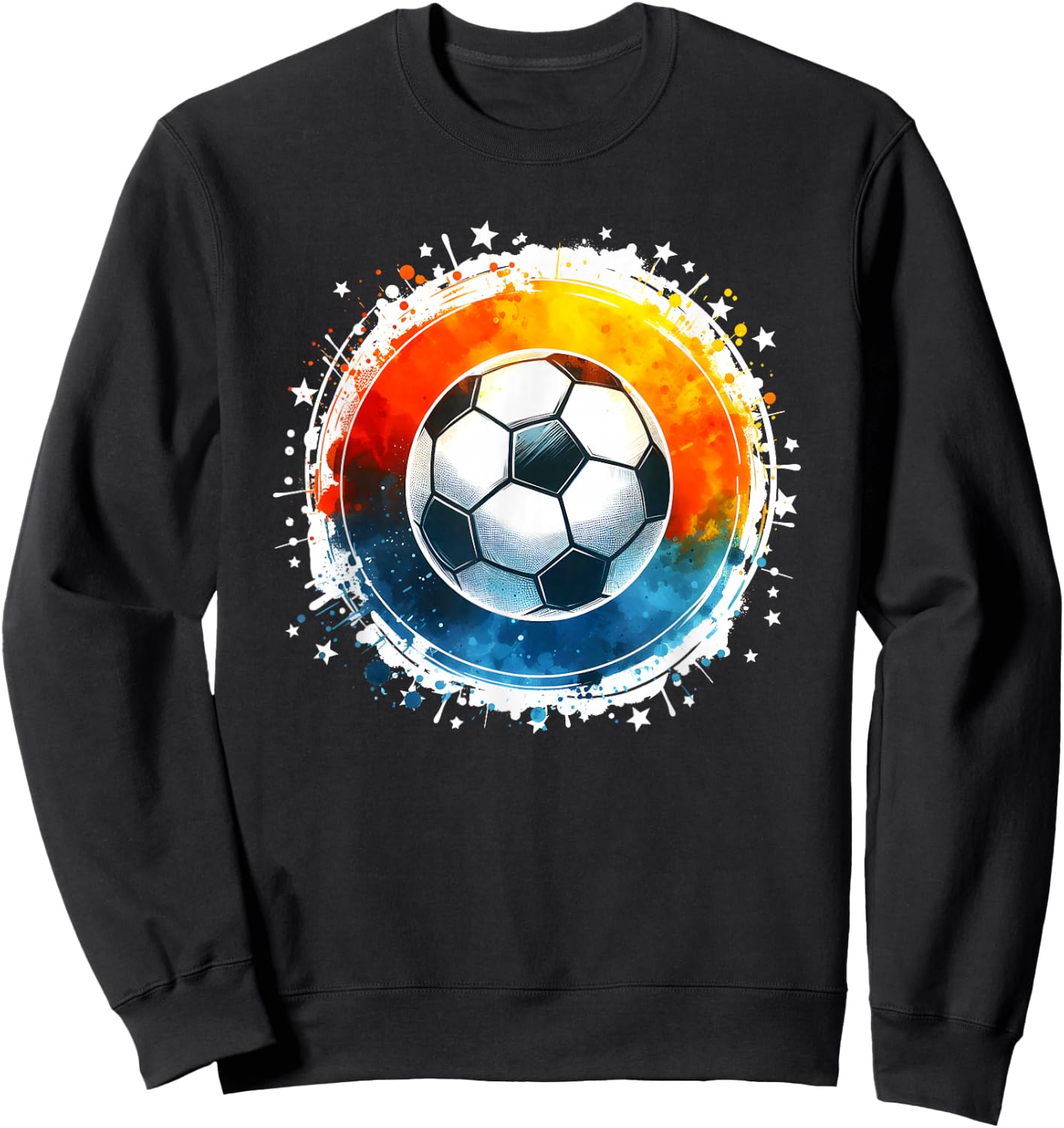 Soccer Player Boys Kids Men Youth Soccer Sweatshirt - Sweatshirt | Black