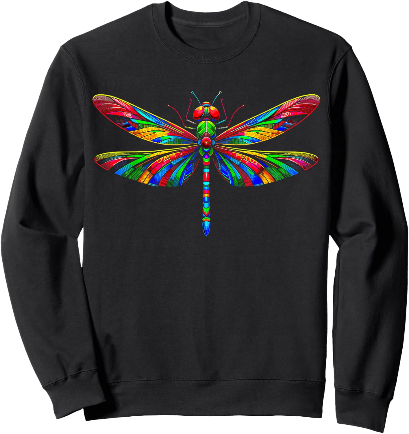 Animal Dragonfly Sweatshirt - Sweatshirt | Black