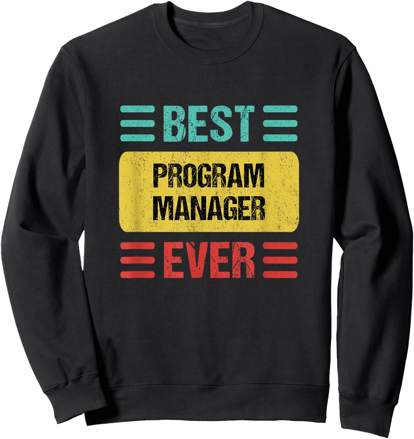 Program Manager Sweatshirt - Sweatshirt | Black