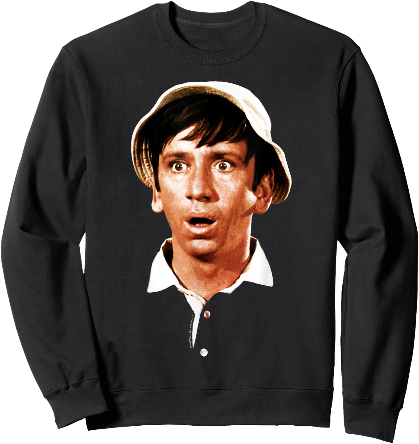Gilligan's Island Gilligan's Head Sweatshirt - Sweatshirt | Black