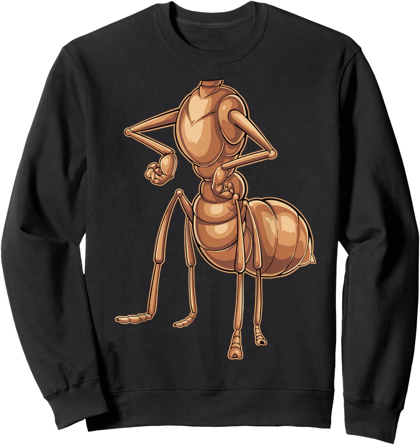 Ant Shirt Adult Kids Men Women Ant Costume Sweatshirt - Sweatshirt | Black