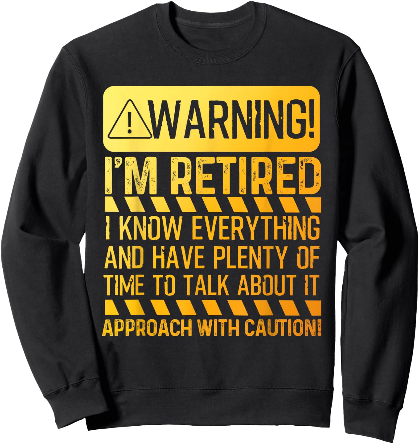 Retirement Design Women Retiree Retired Retirement Sweatshirt - Sweatshirt | Black