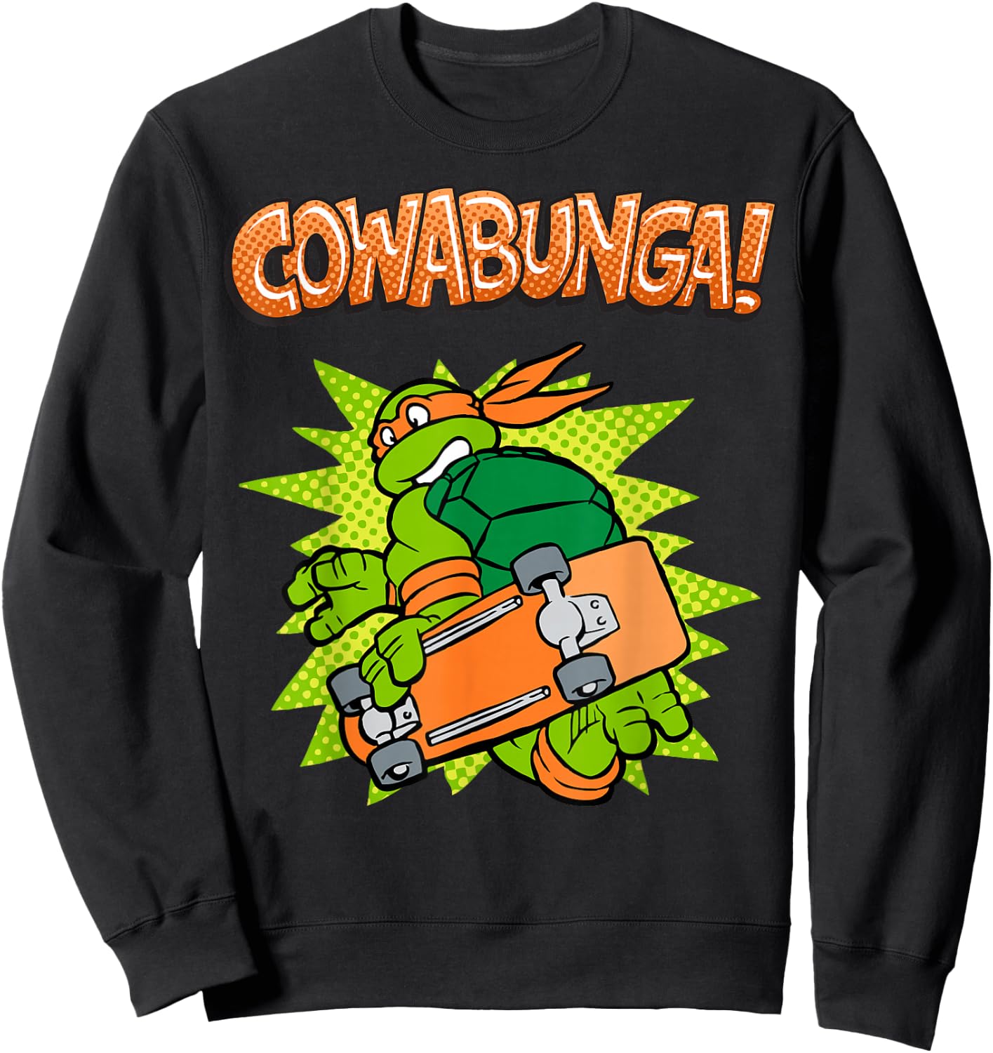 Teenage Mutant Ninja Turtles Cowabunga Sweatshirt - Sweatshirt | Black