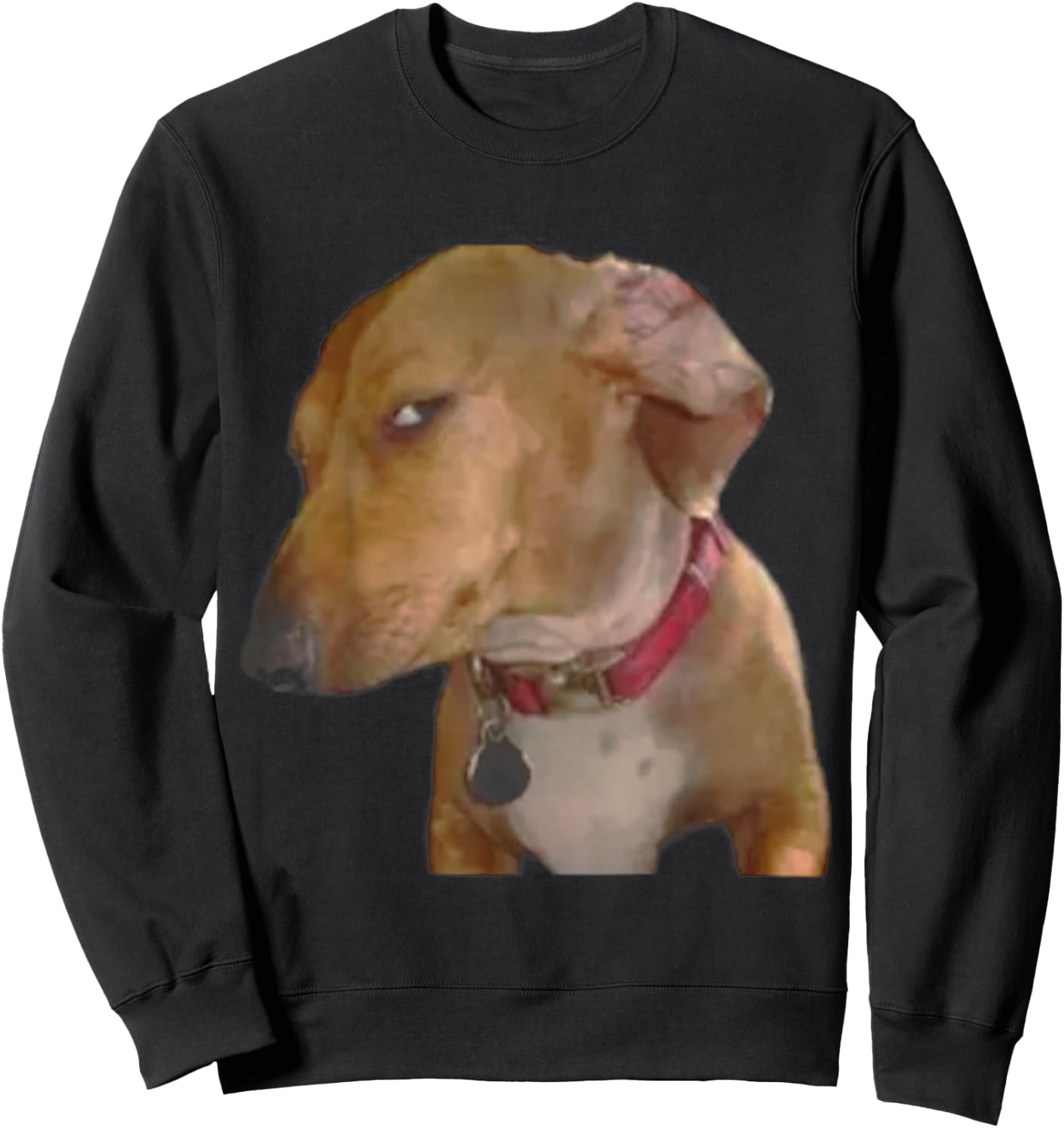 Bombastic Side Eye Funny Dog Sweatshirt - Sweatshirt | Black