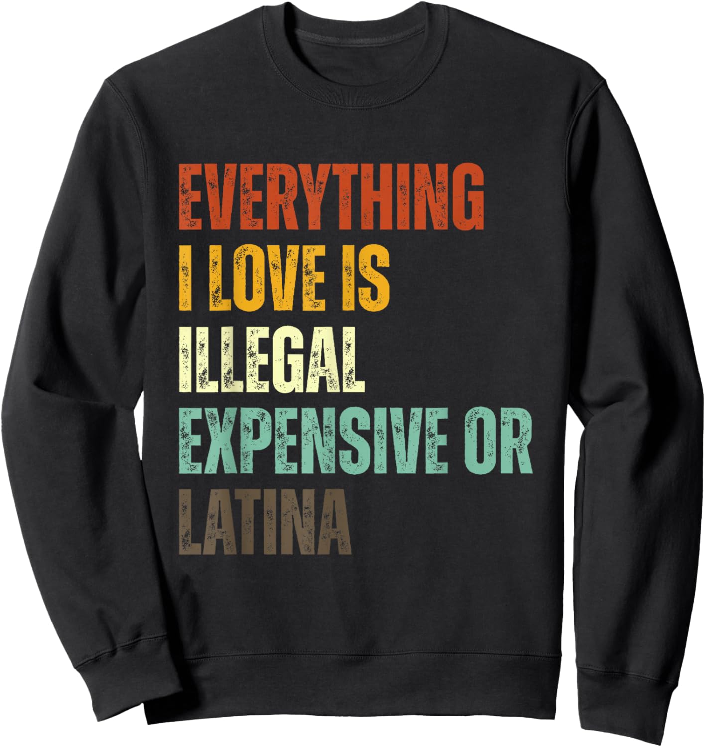 Funny Sweatshirt - Sweatshirt | Black