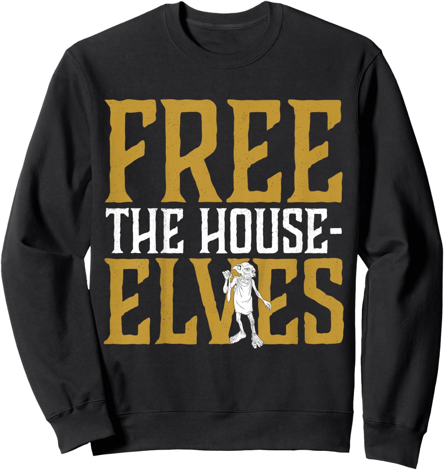 Kids Harry Potter Dobby Free The House-Elves Sweatshirt - Sweatshirt | Black