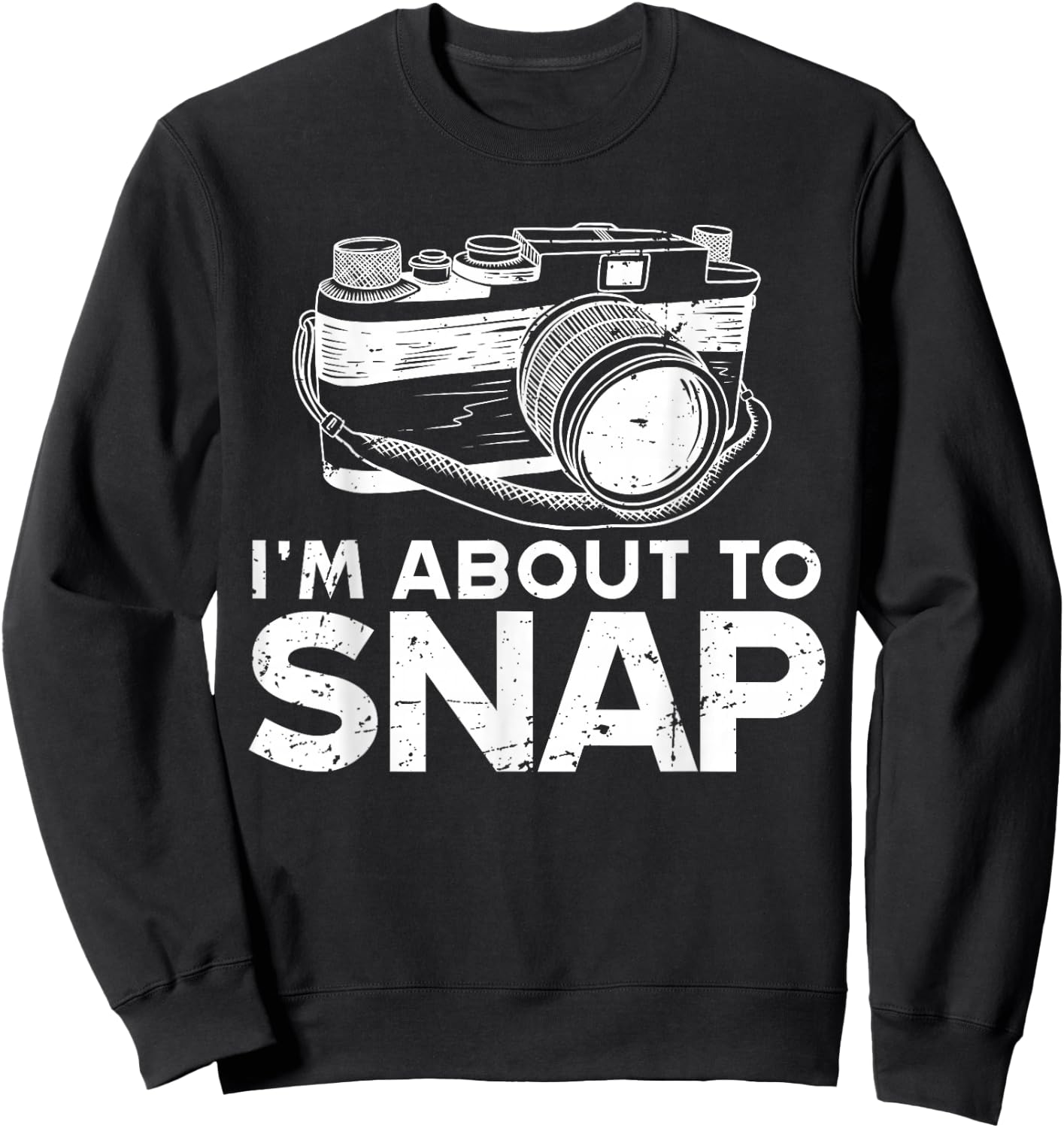 Funny Photography Women Photographer Camera Lover Sweatshirt - Sweatshirt | Black