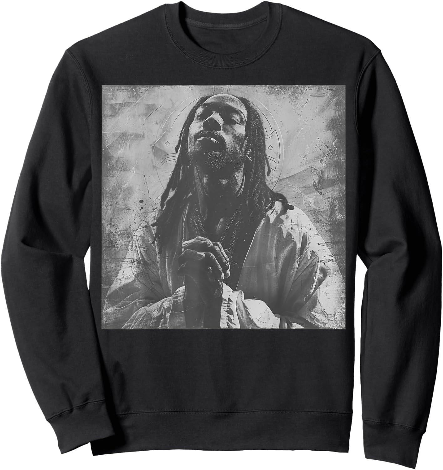 Black Jesus, Christianity, Church, Christ, Jesus Sweatshirt - Sweatshirt | Black
