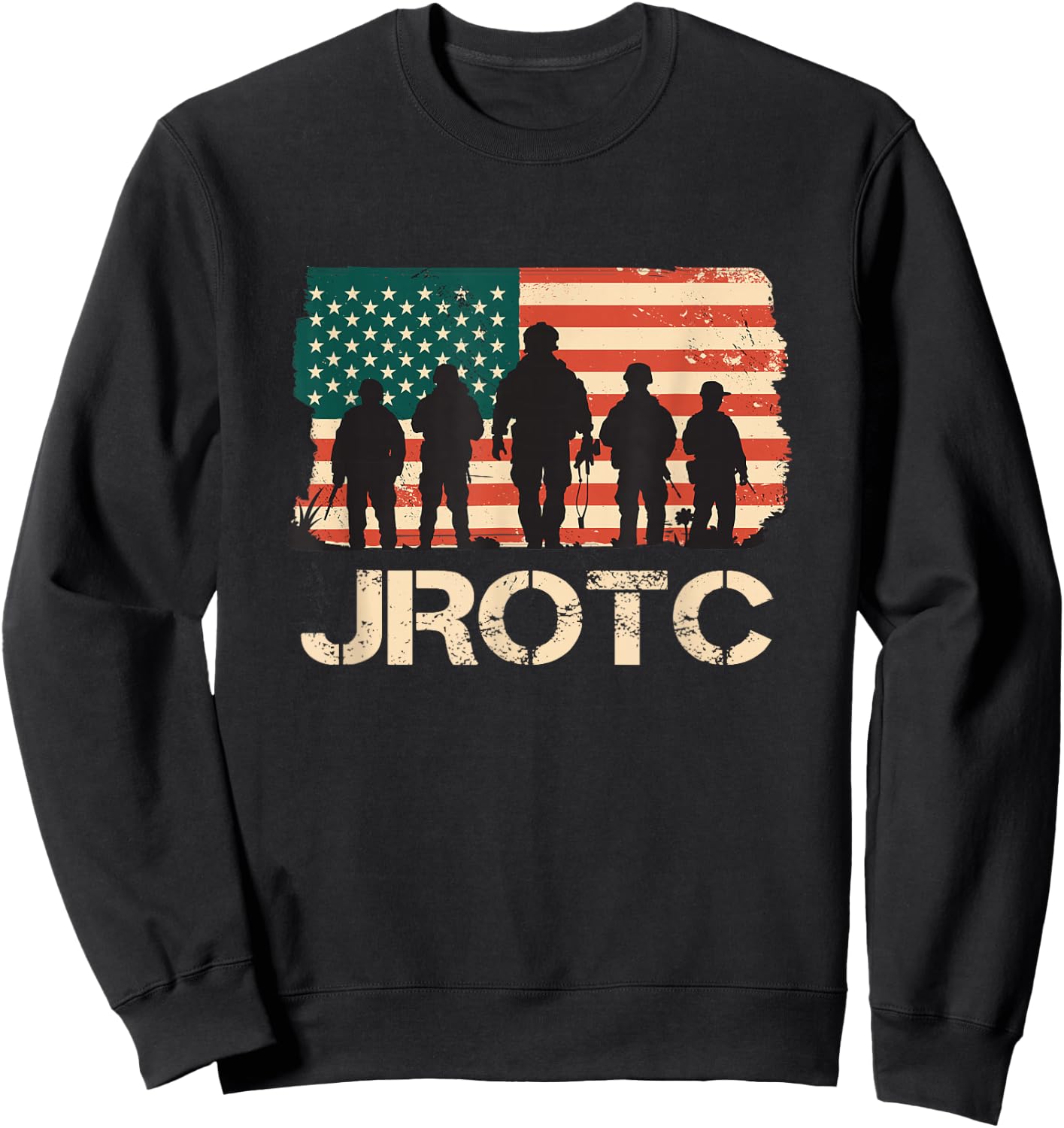 JROTC Cadet United States Junior ROTC Sweatshirt - Sweatshirt | Black
