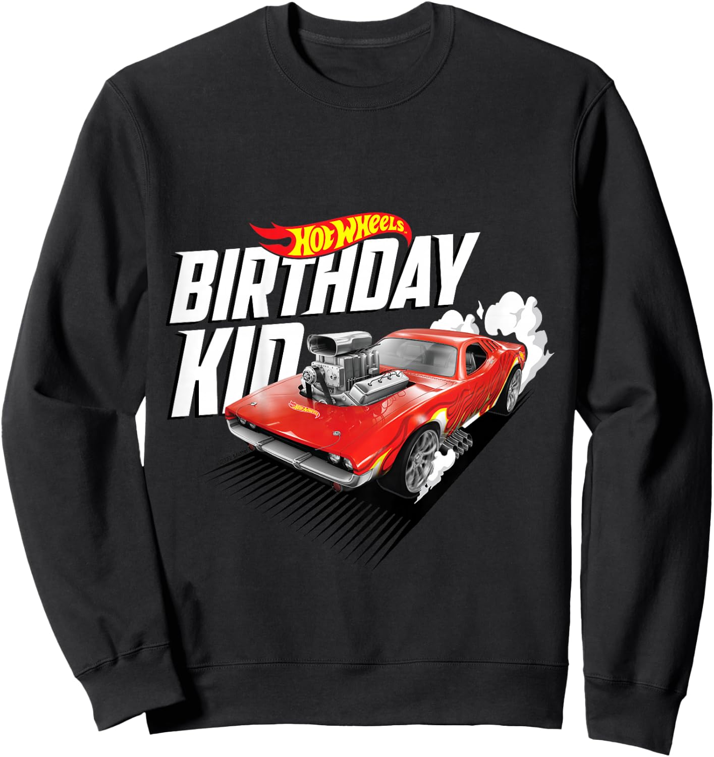 Hot Wheels - Birthday Boy Sweatshirt - Sweatshirt | Black