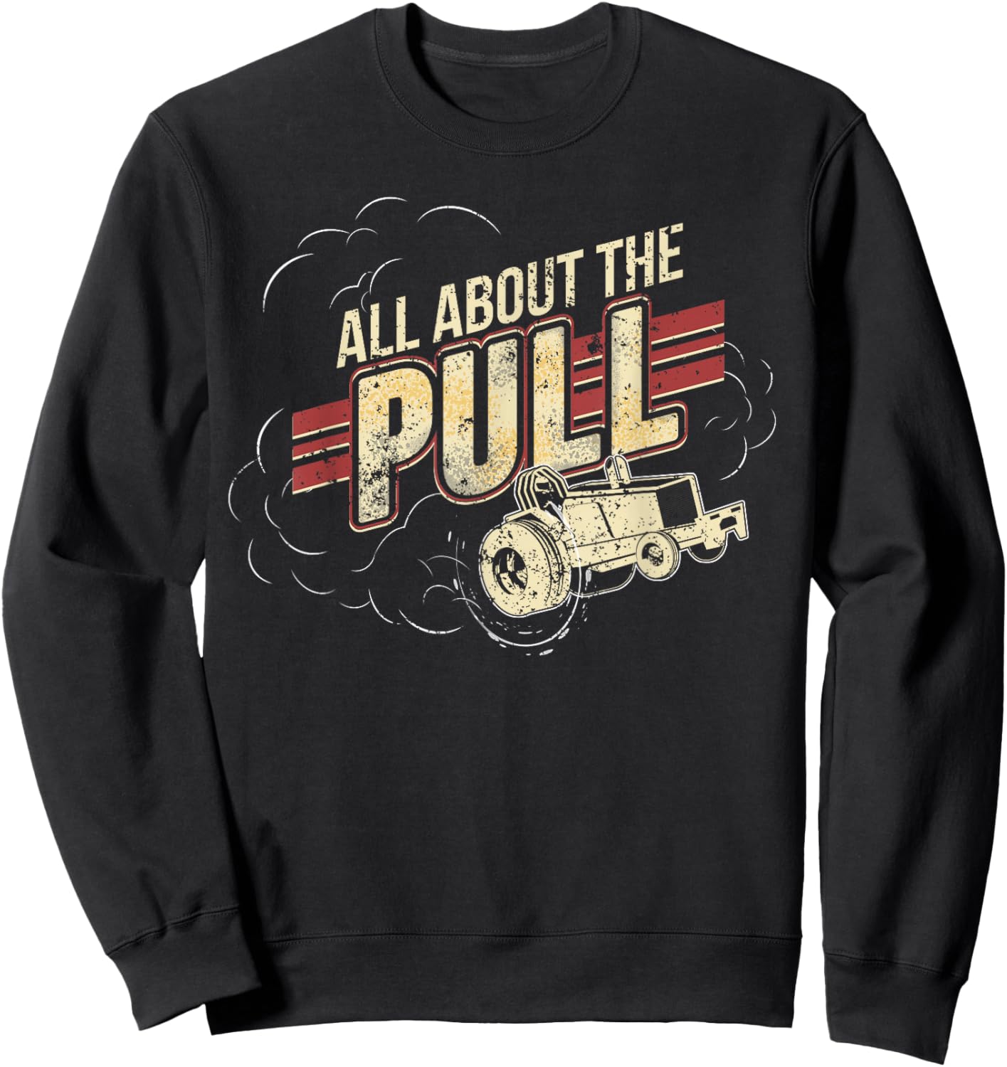 Tractor Pulling T Shirts Pulling Tractors Shirt RC Tractor Sweatshirt - Sweatshirt | Black