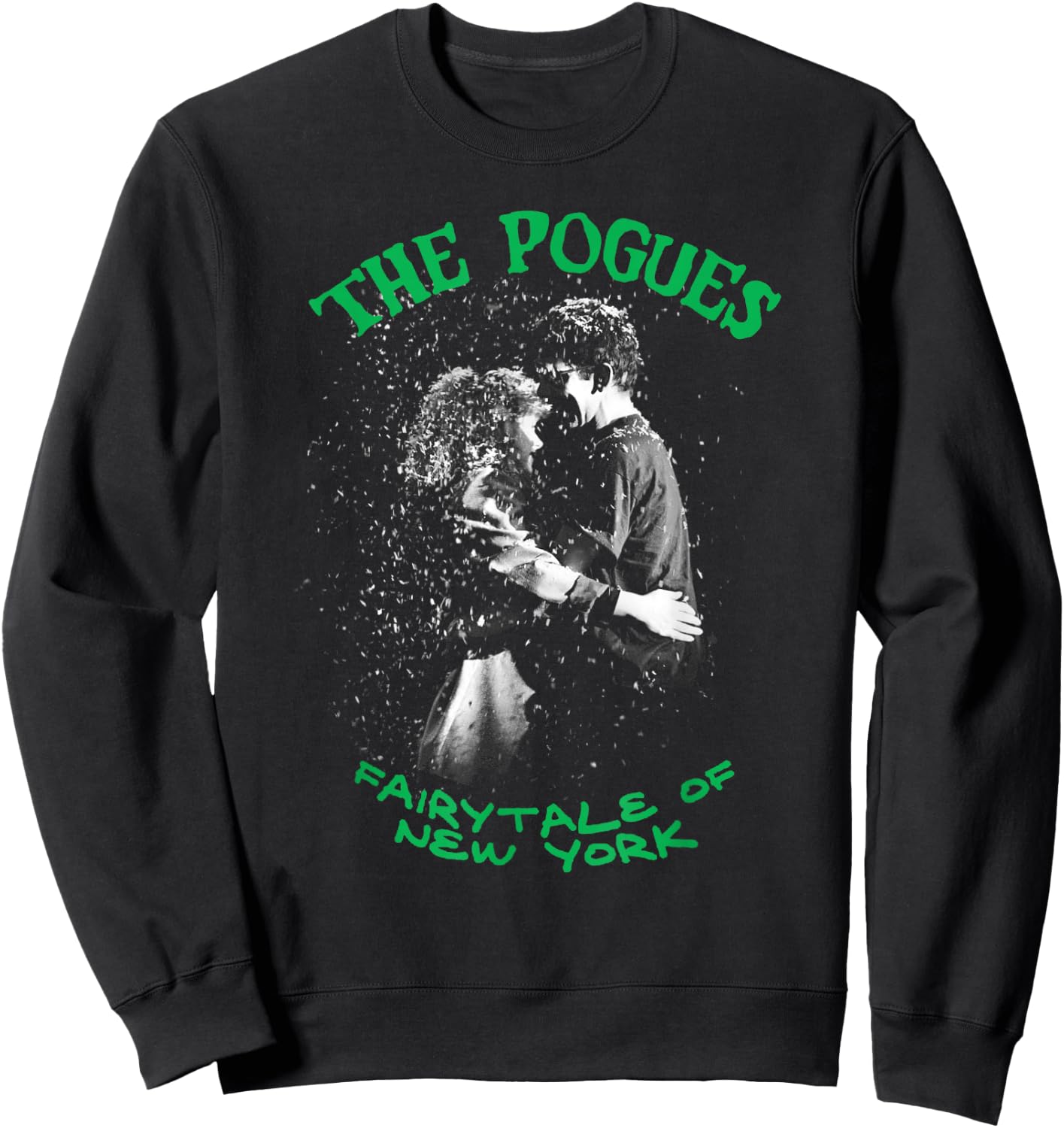 The Pogues Official Fairy Tale in New York Christmas Sweatshirt - Sweatshirt | Black