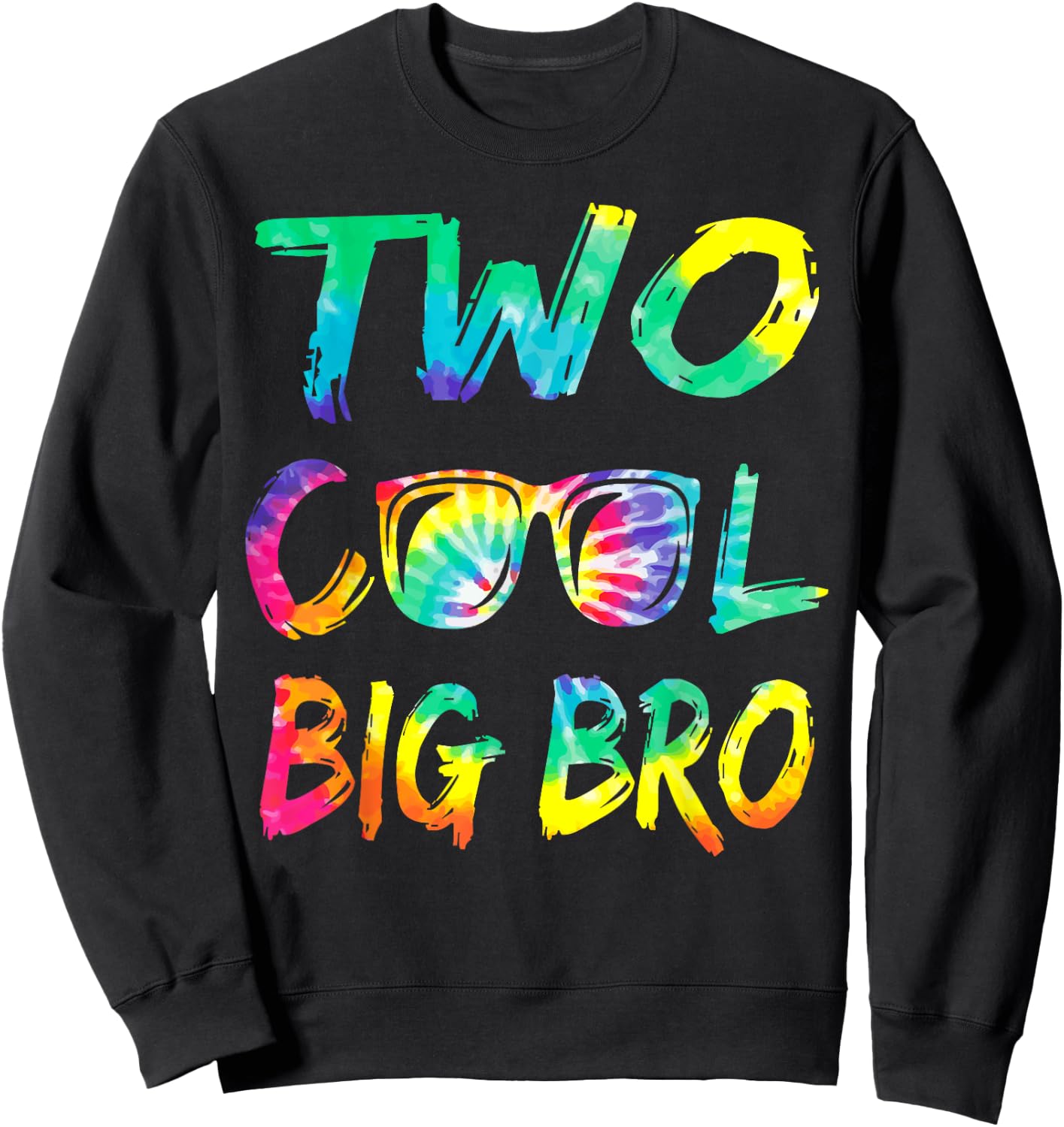 Big Brother Of The Birthday Boy Two Cool 2nd Bday Family Sweatshirt - Sweatshirt | Black