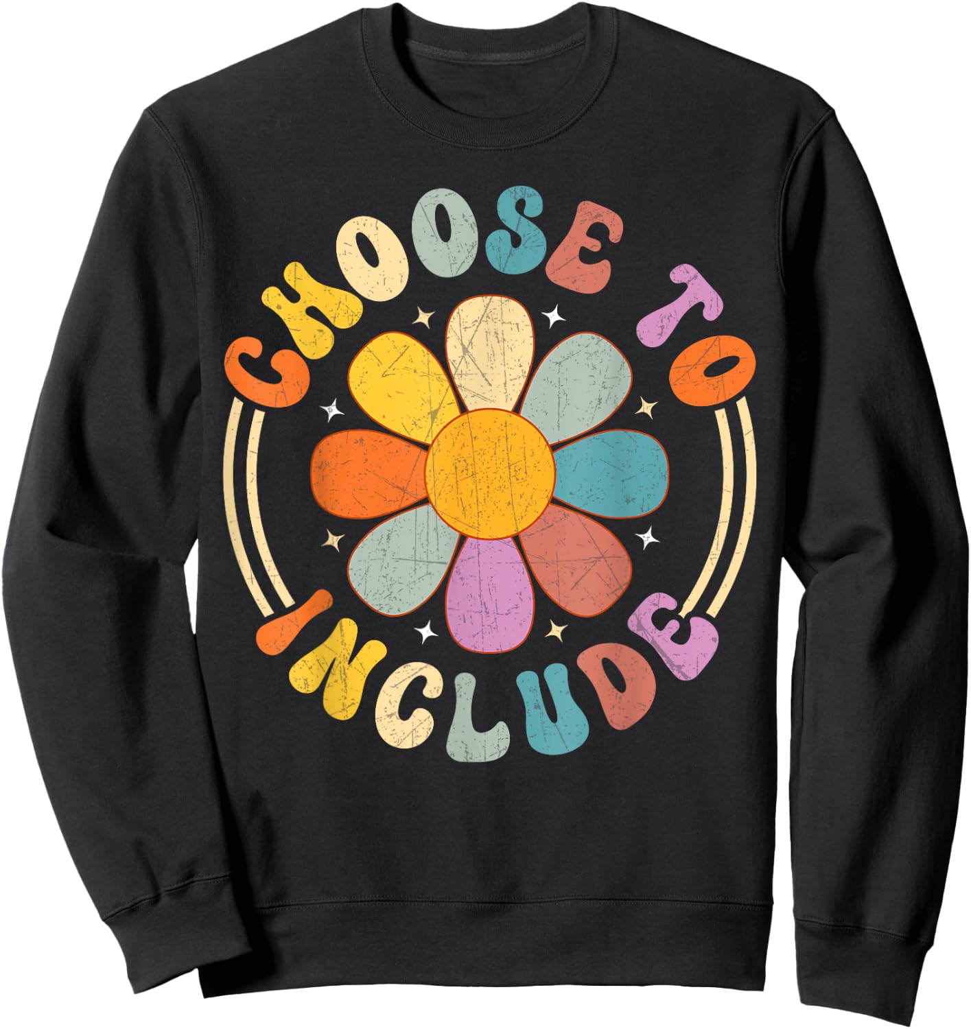 Choose To Include Women Gifts Unity Day Sweatshirt - Sweatshirt | Black