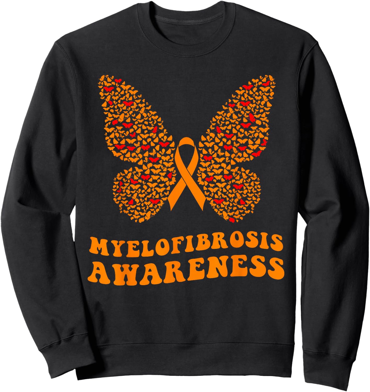 Myelofibrosis Awareness Sweatshirt - Sweatshirt | Black