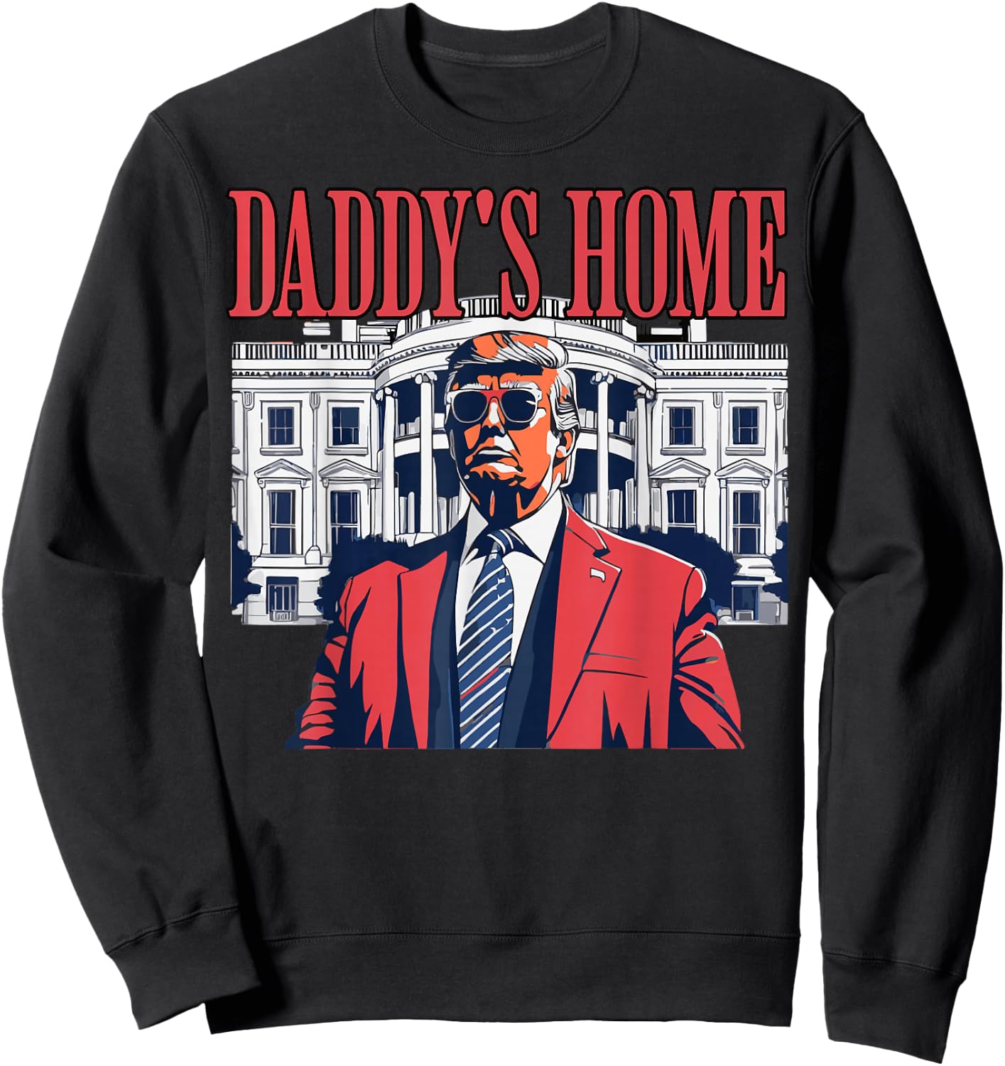 Daddys Home, Daddy's Home Sweatshirt - Sweatshirt | Black
