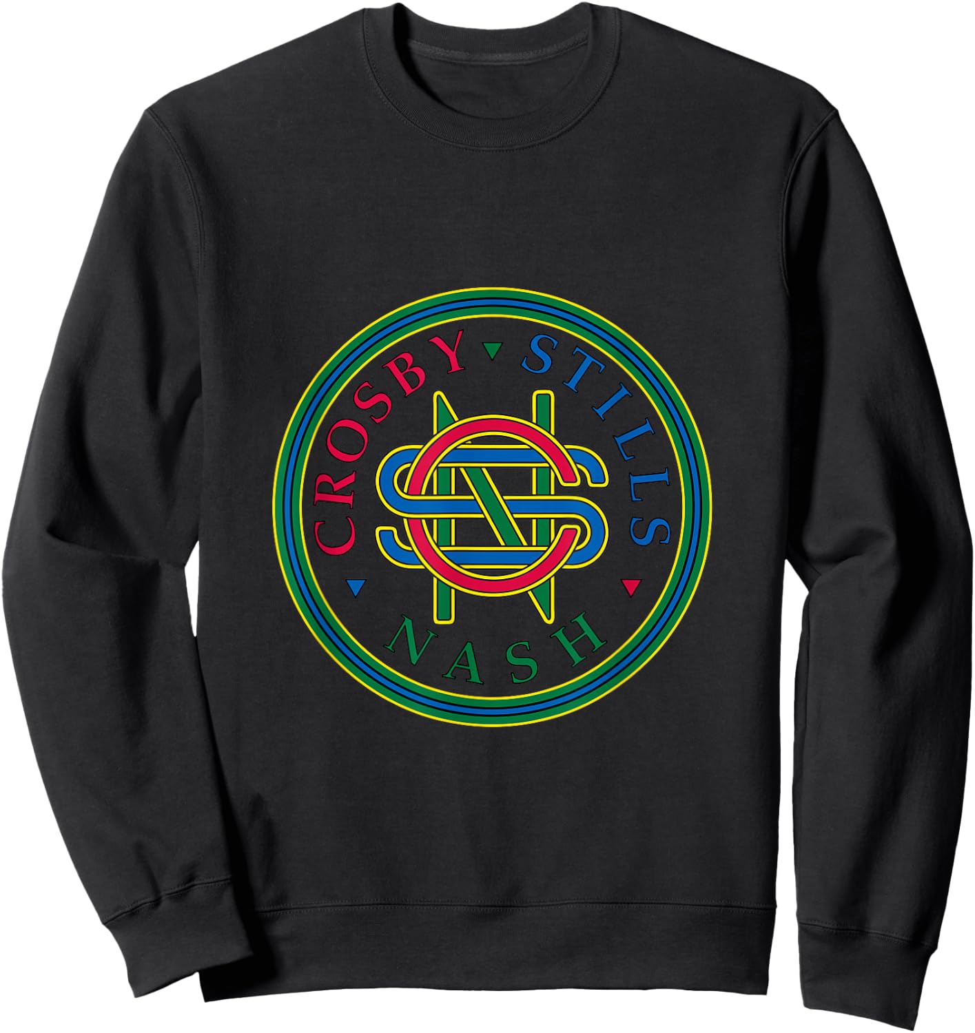 Crosby Stills & Nash - Csn Logo Sweatshirt - Sweatshirt | Black