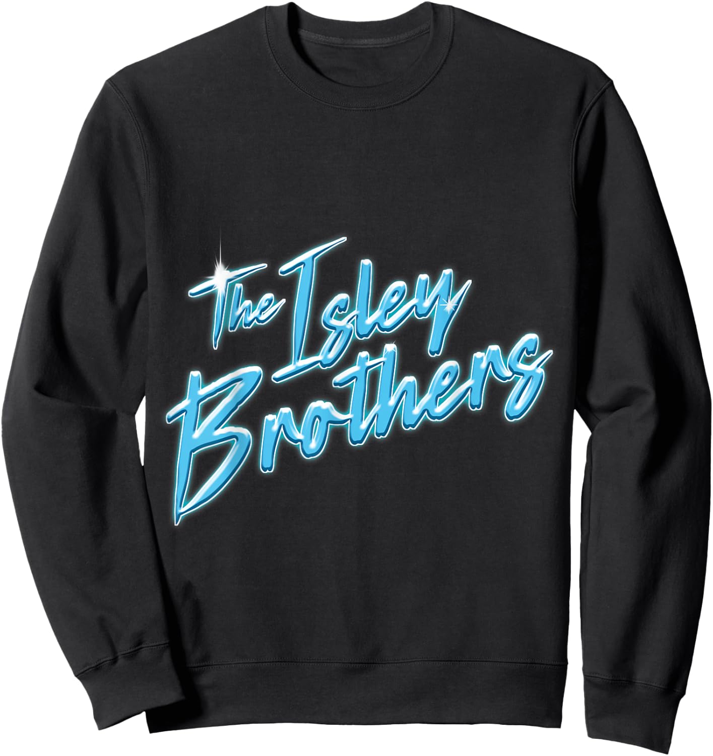 Isley Brothers - Retro Script Sweatshirt - Sweatshirt | Black
