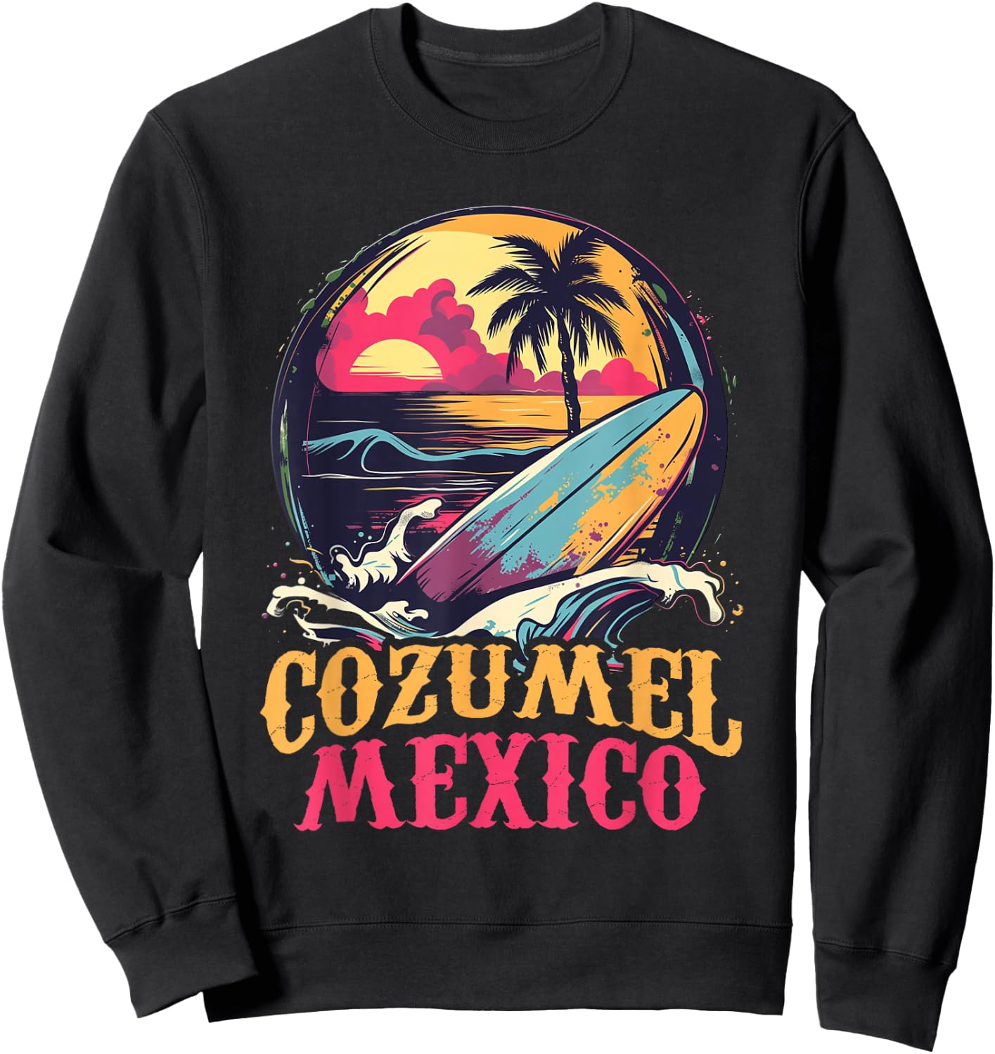 Cozumel - Island Mexico Cozumel Sweatshirt - Sweatshirt | Black