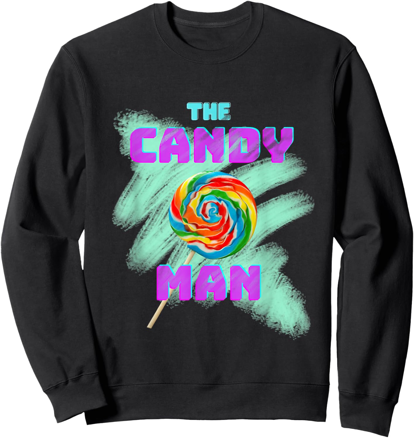 The Candy Man Sweatshirt - Sweatshirt | Black