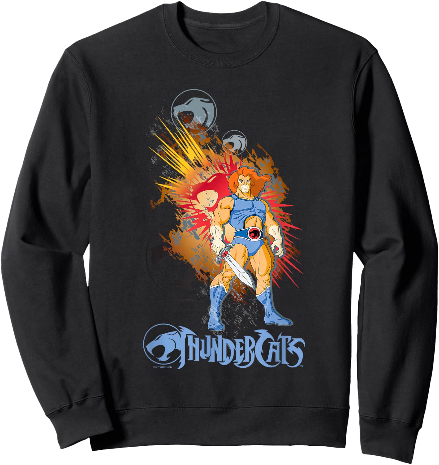 Thundercats Lion-O and the Sword of Omens Sweatshirt - Sweatshirt | Black