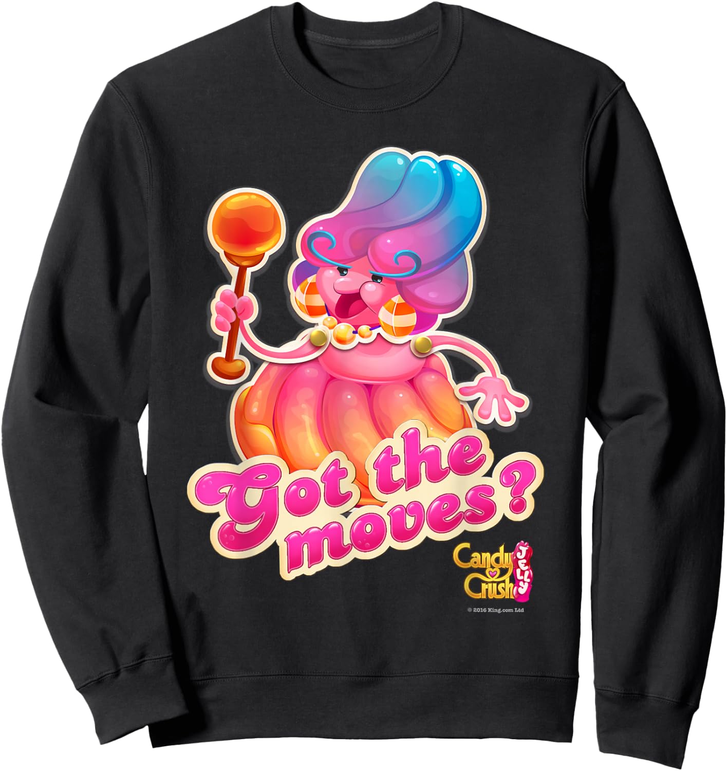Candy Crush Jelly 'Got The Moves?' Sweatshirt - Sweatshirt | Black