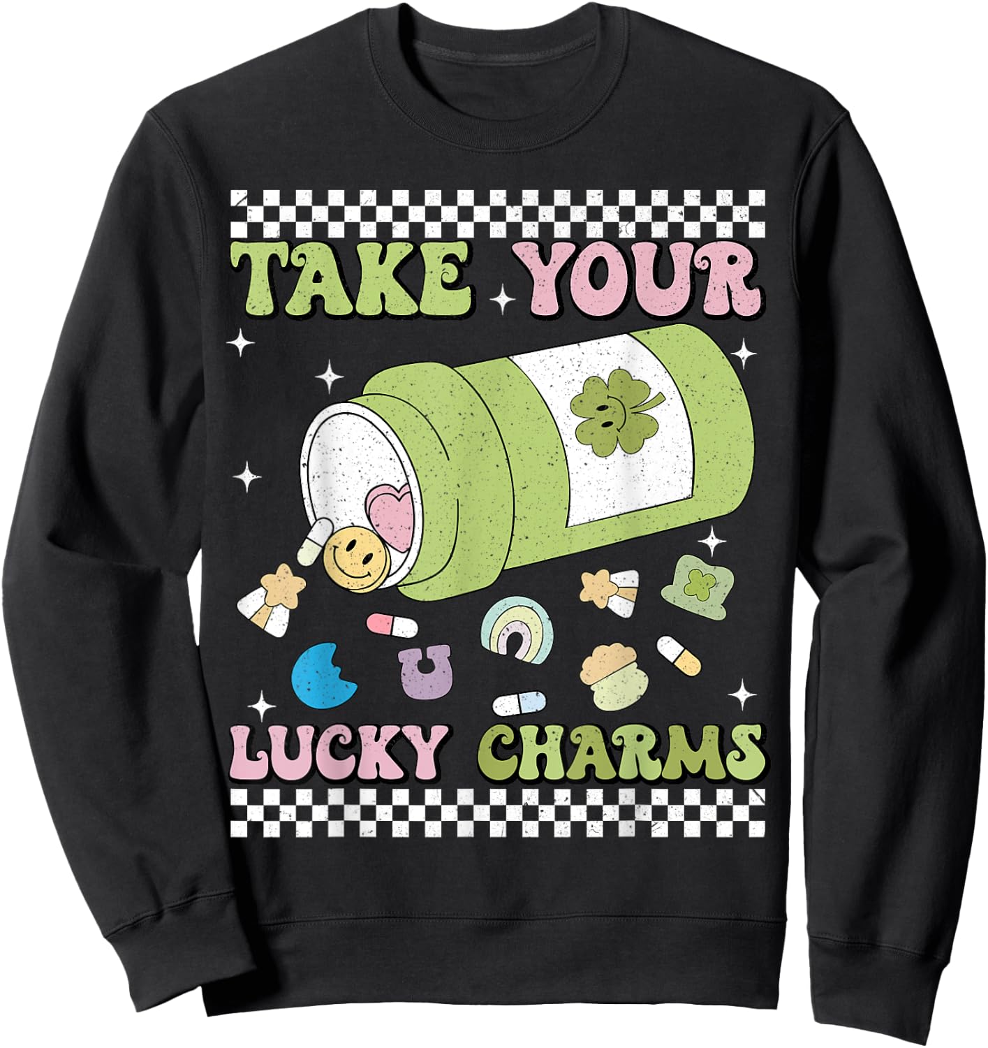 Take Your Lucky Charms Sweatshirt - Sweatshirt | Black