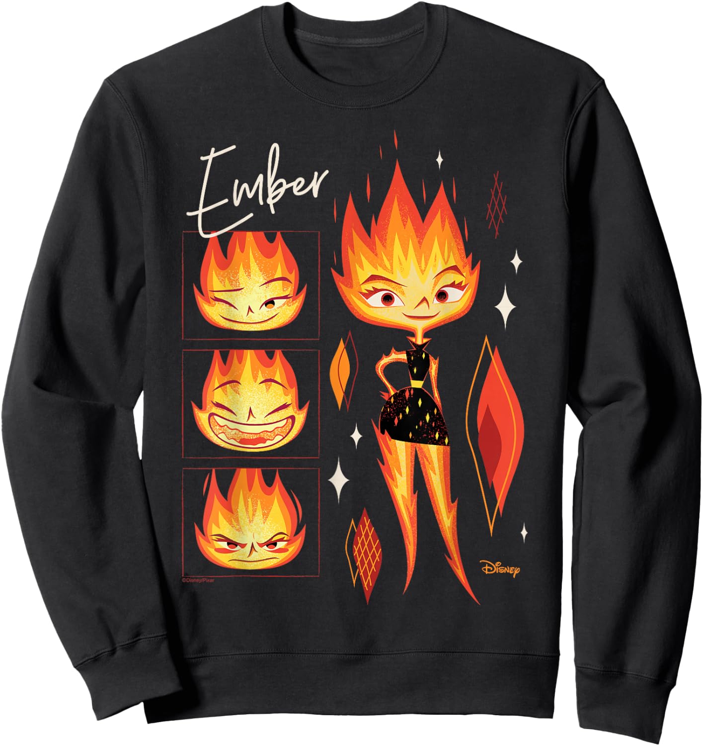 Elemental - Ember Sweatshirt - Sweatshirt | Black