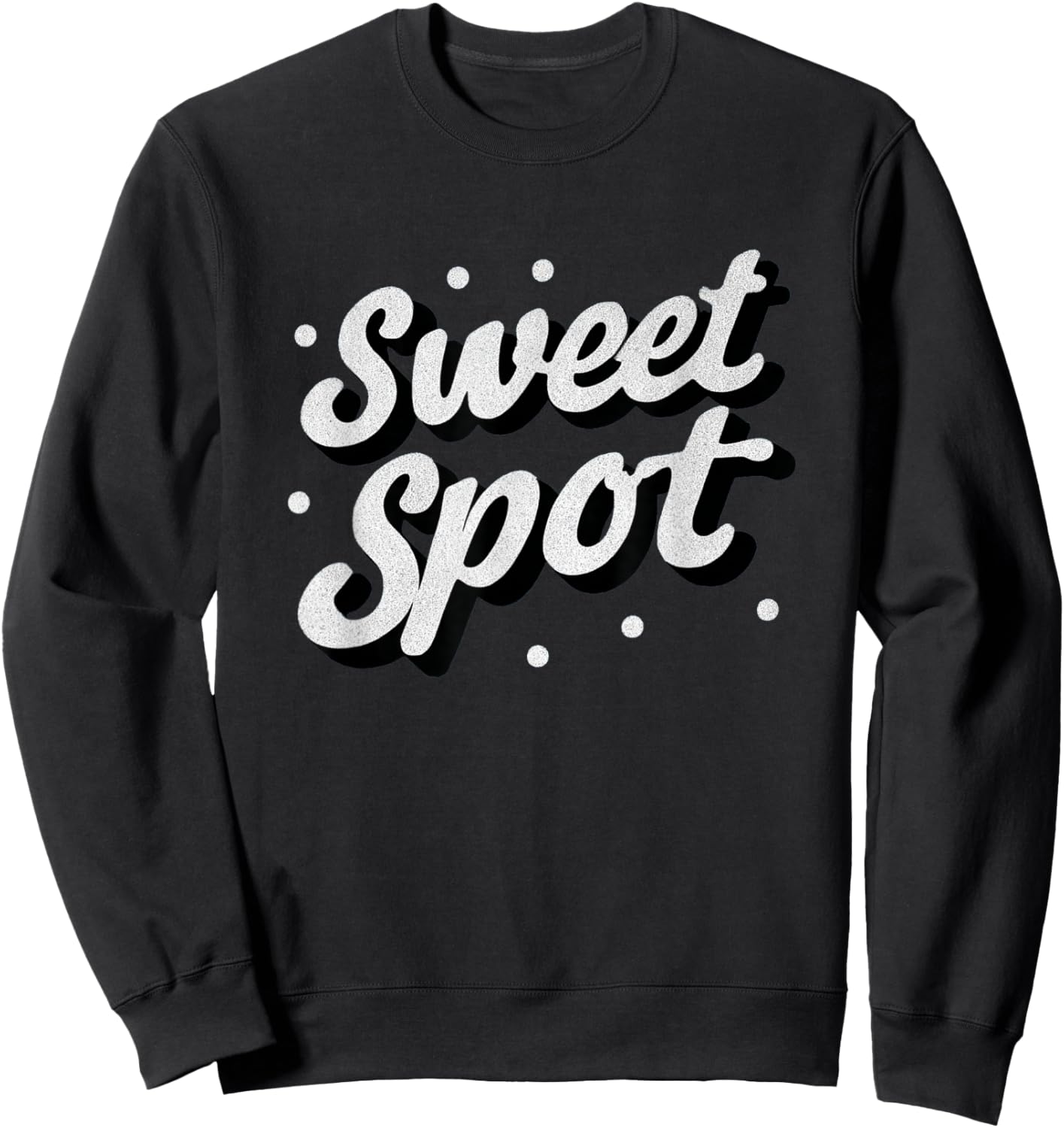 Nice Sweet Spot Speech Emblem Sweatshirt - Sweatshirt | Black