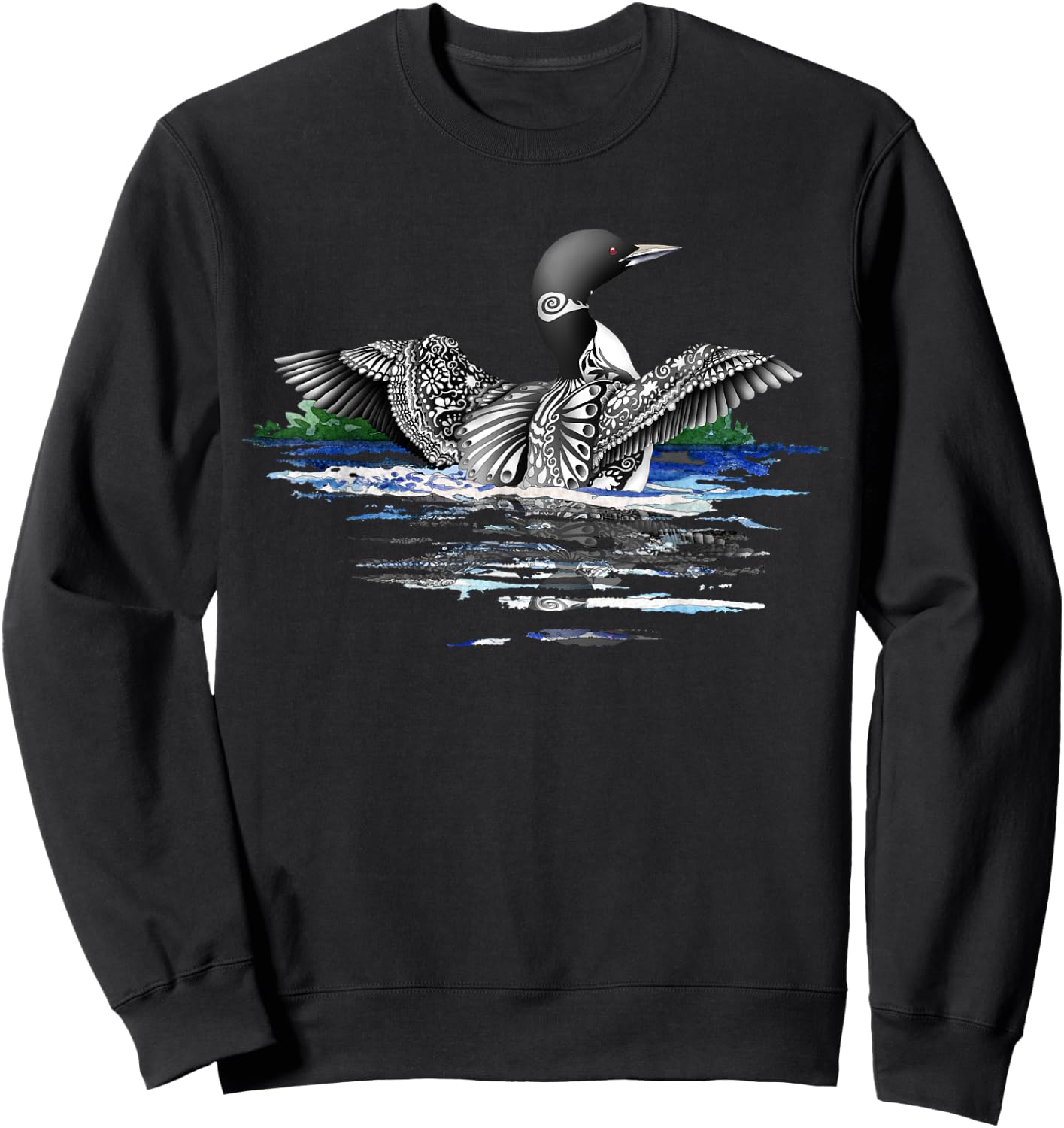 Classy Loon Sweatshirt - Sweatshirt | Black