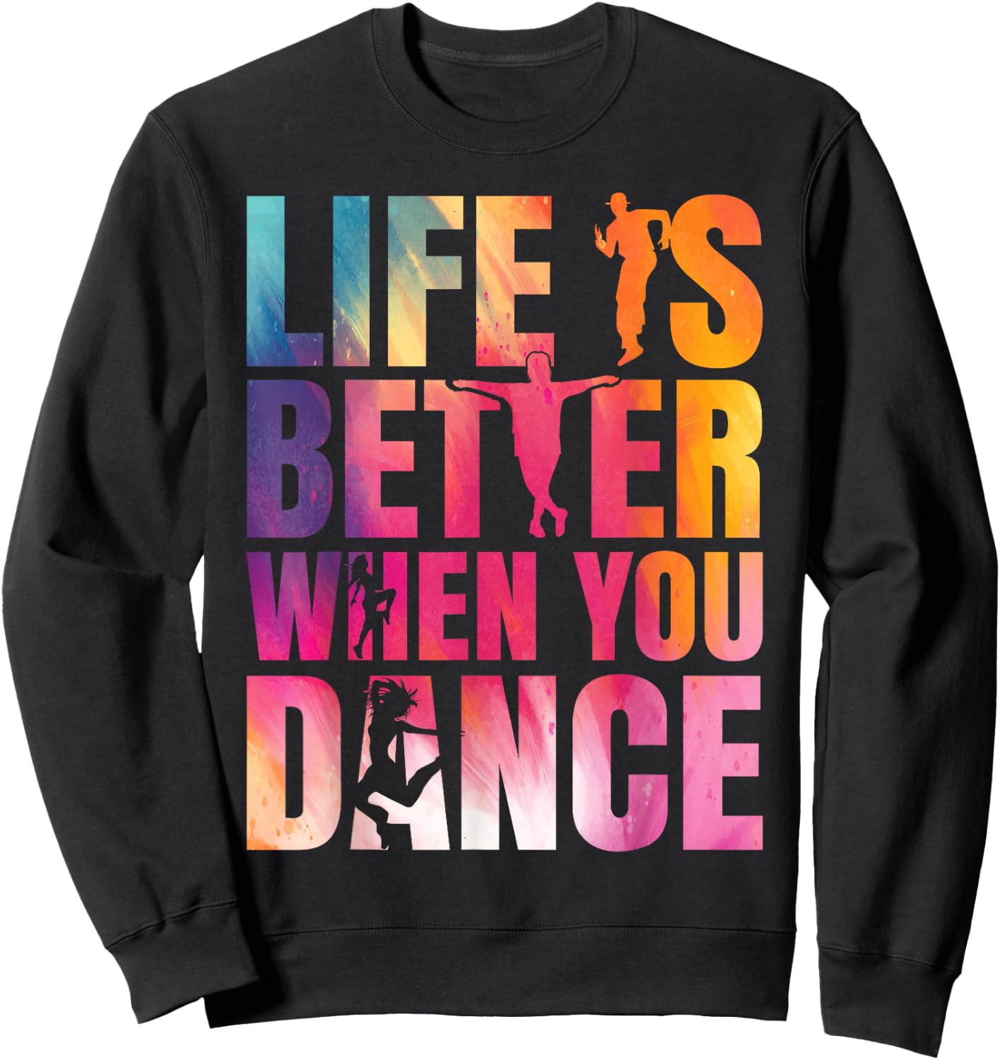 Dance Street Dance Breakdance Sweatshirt - Sweatshirt | Black