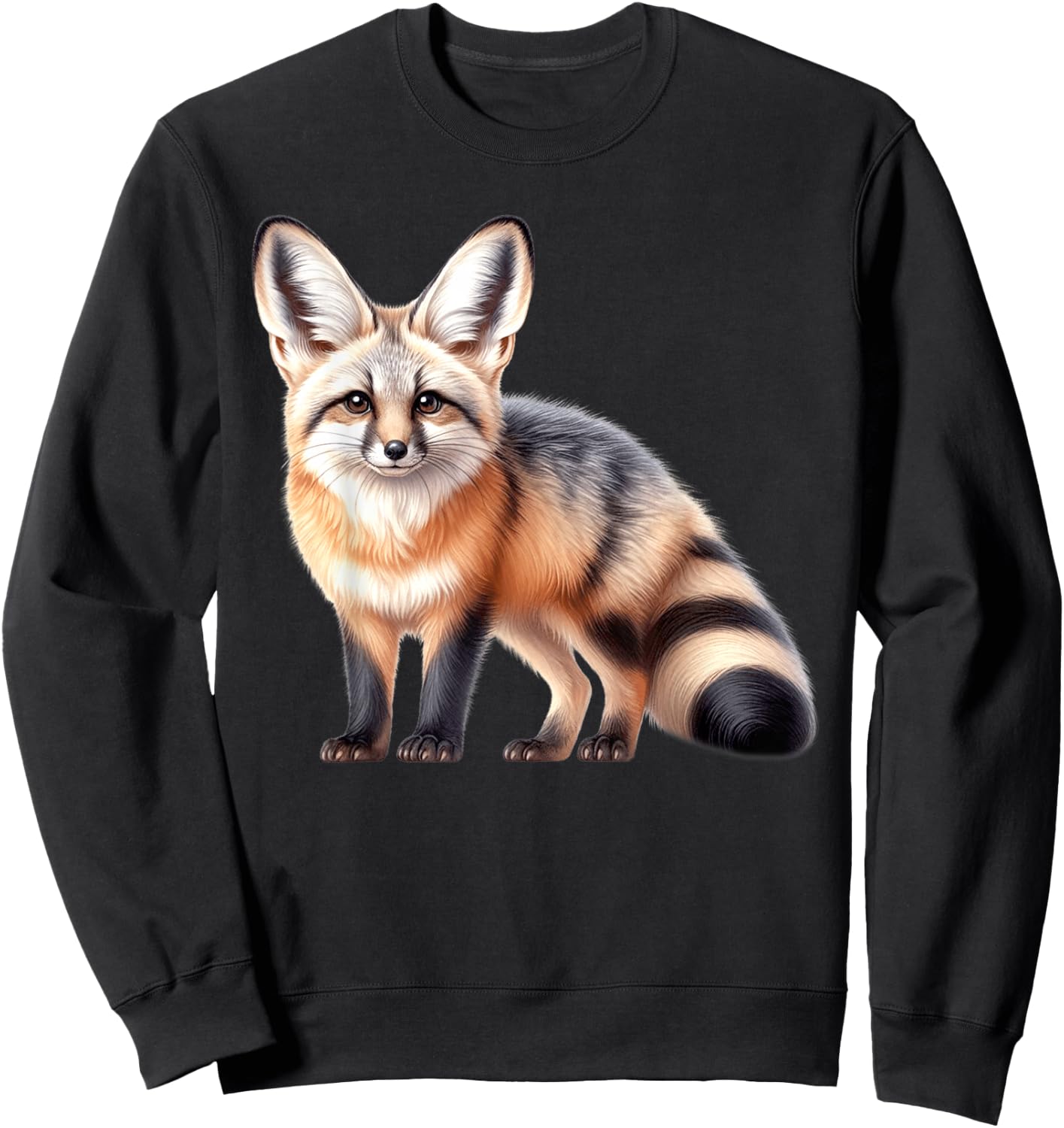 Bat-Eared Fox Sweatshirt - Sweatshirt | Black