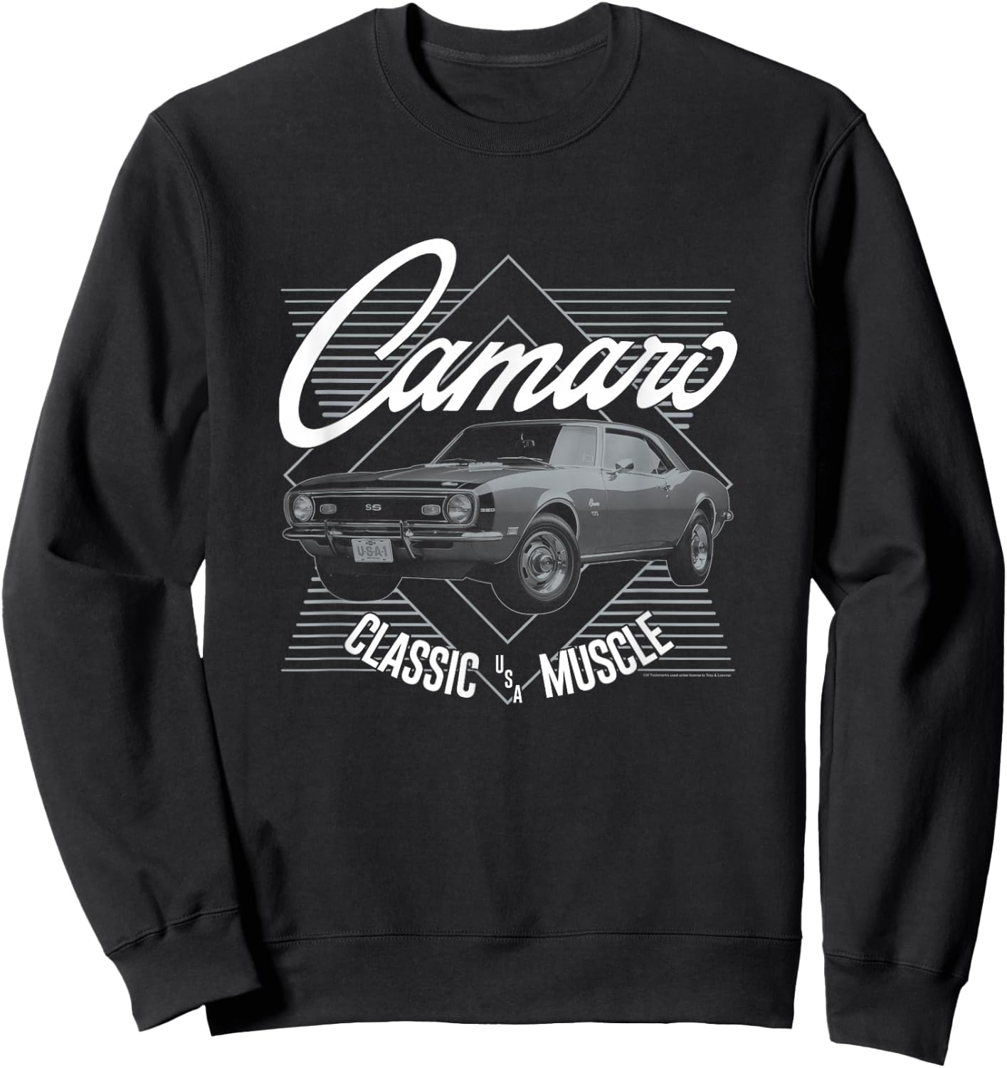 Chevrolet Camaro Classic Muscle USA | #33257 Sweatshirt - Sweatshirt | Black