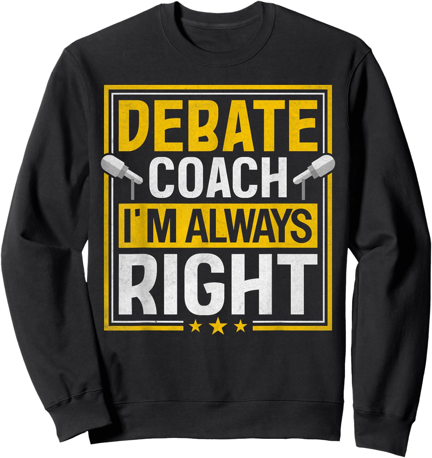 Debate Team Supplies Debating Club Debater Speech and Debate Sweatshirt - Sweatshirt | Black