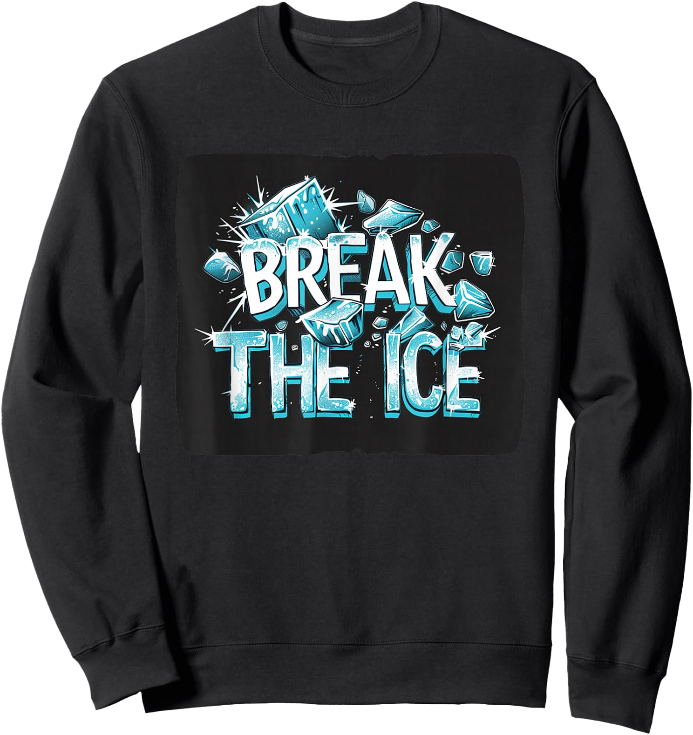 Funny Conversation icebreaker Costume Sweatshirt - Sweatshirt | Black