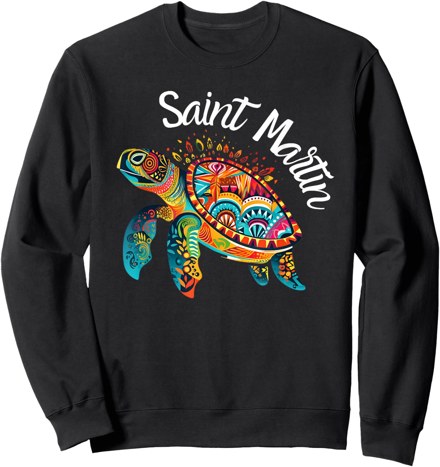 Saint Martin Sweatshirt - Sweatshirt | Black