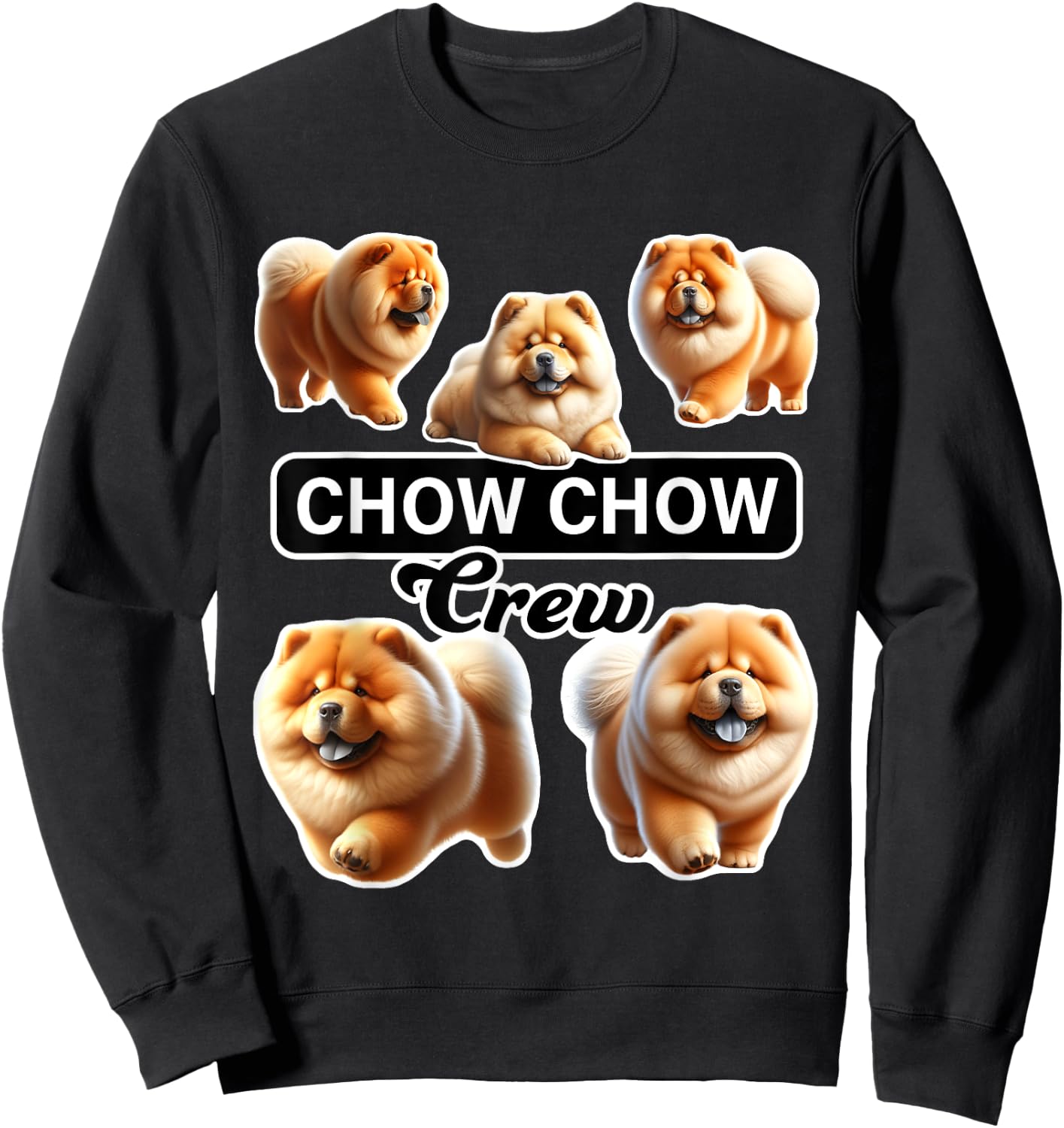 Chow Chow Crew Sweatshirt - Sweatshirt | Black