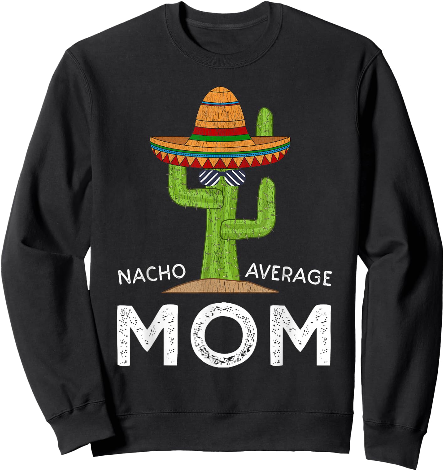 Fun Hilarious Mom Joke | Funny Saying Mom Humor Sweatshirt - Sweatshirt | Black