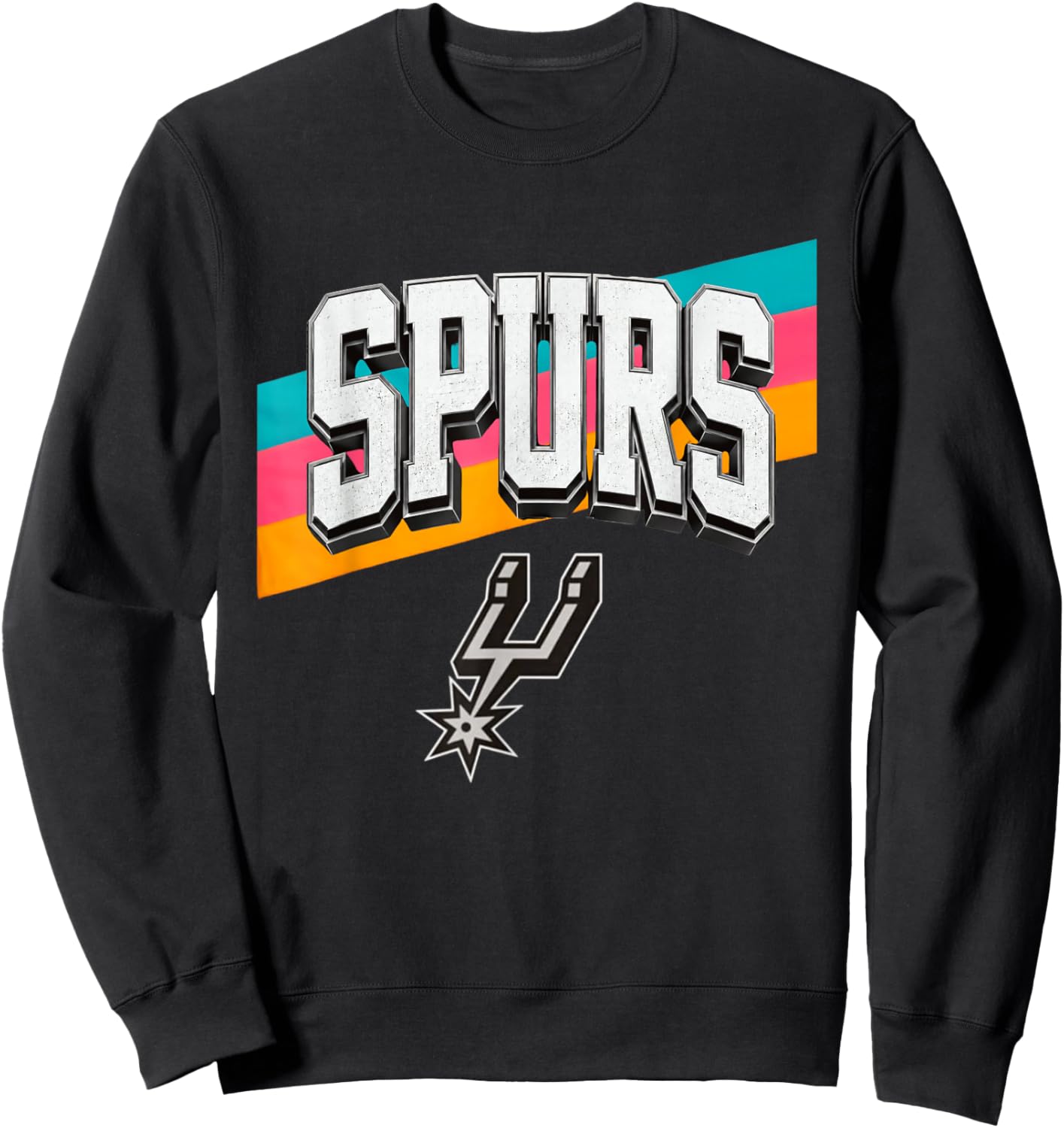 Vintage S-purs for Fun Sweatshirt - Sweatshirt | Black